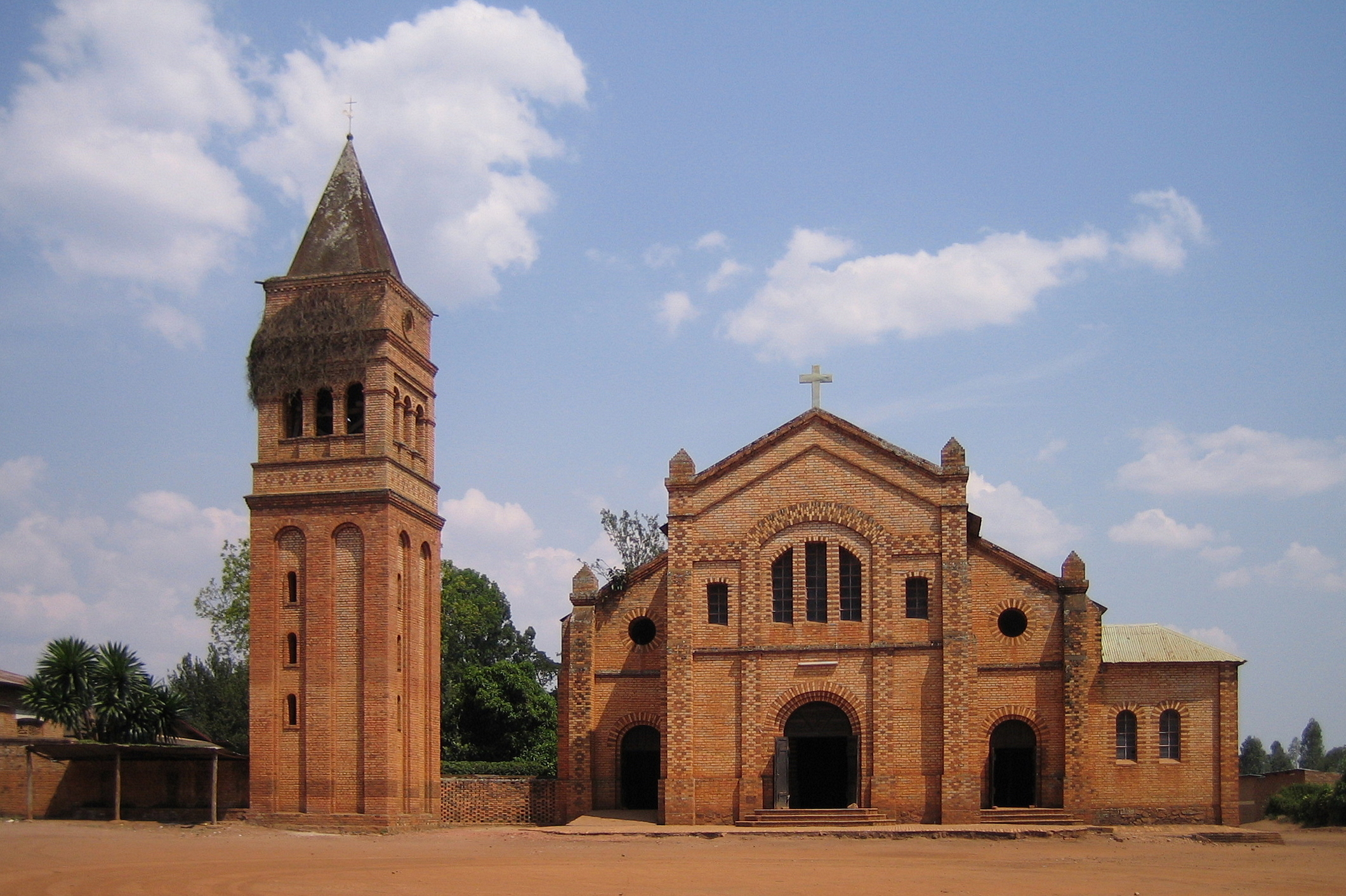 Gereja Katolik di Rwamagana.