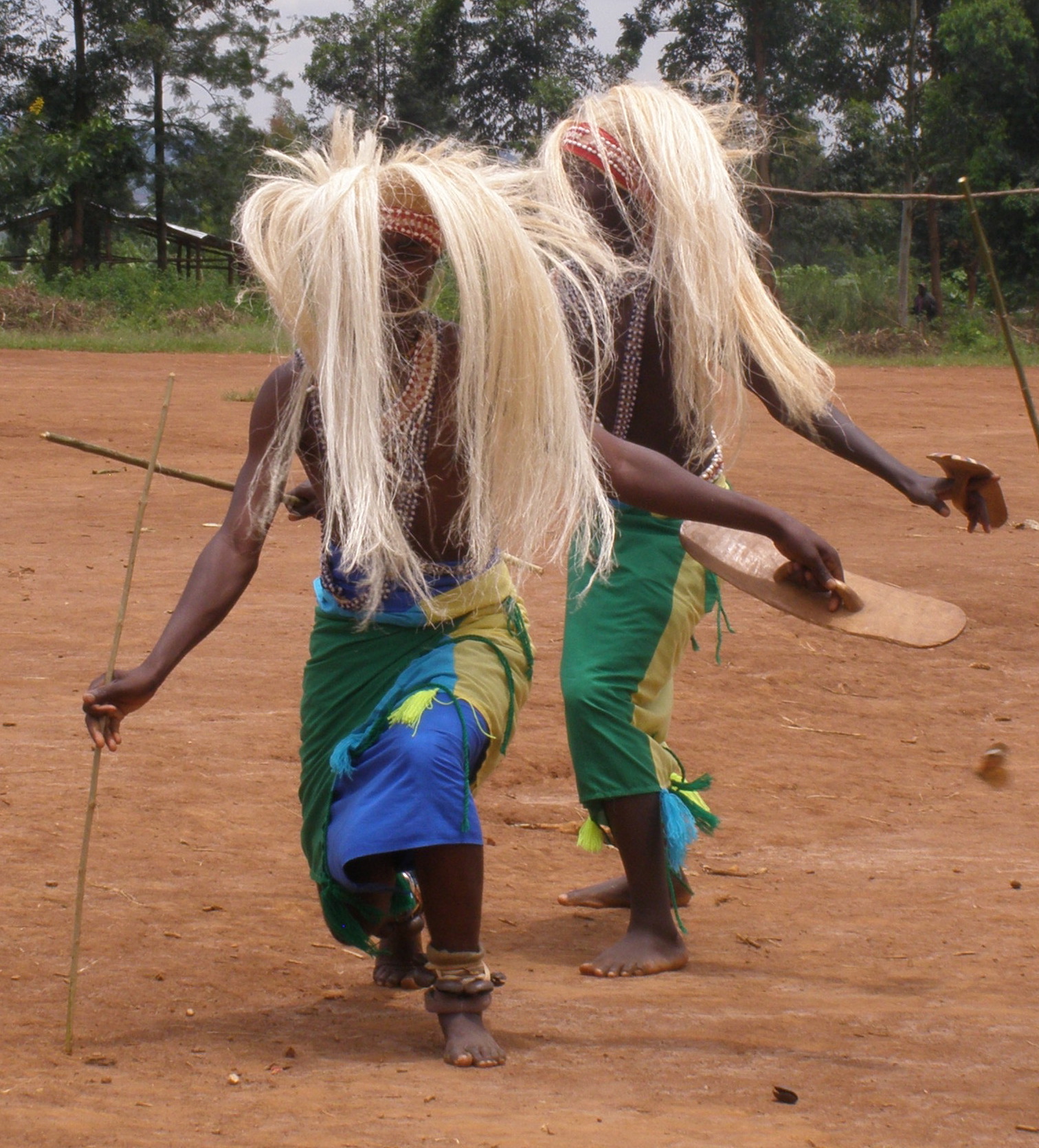 Penari tradisional Rwanda intore.