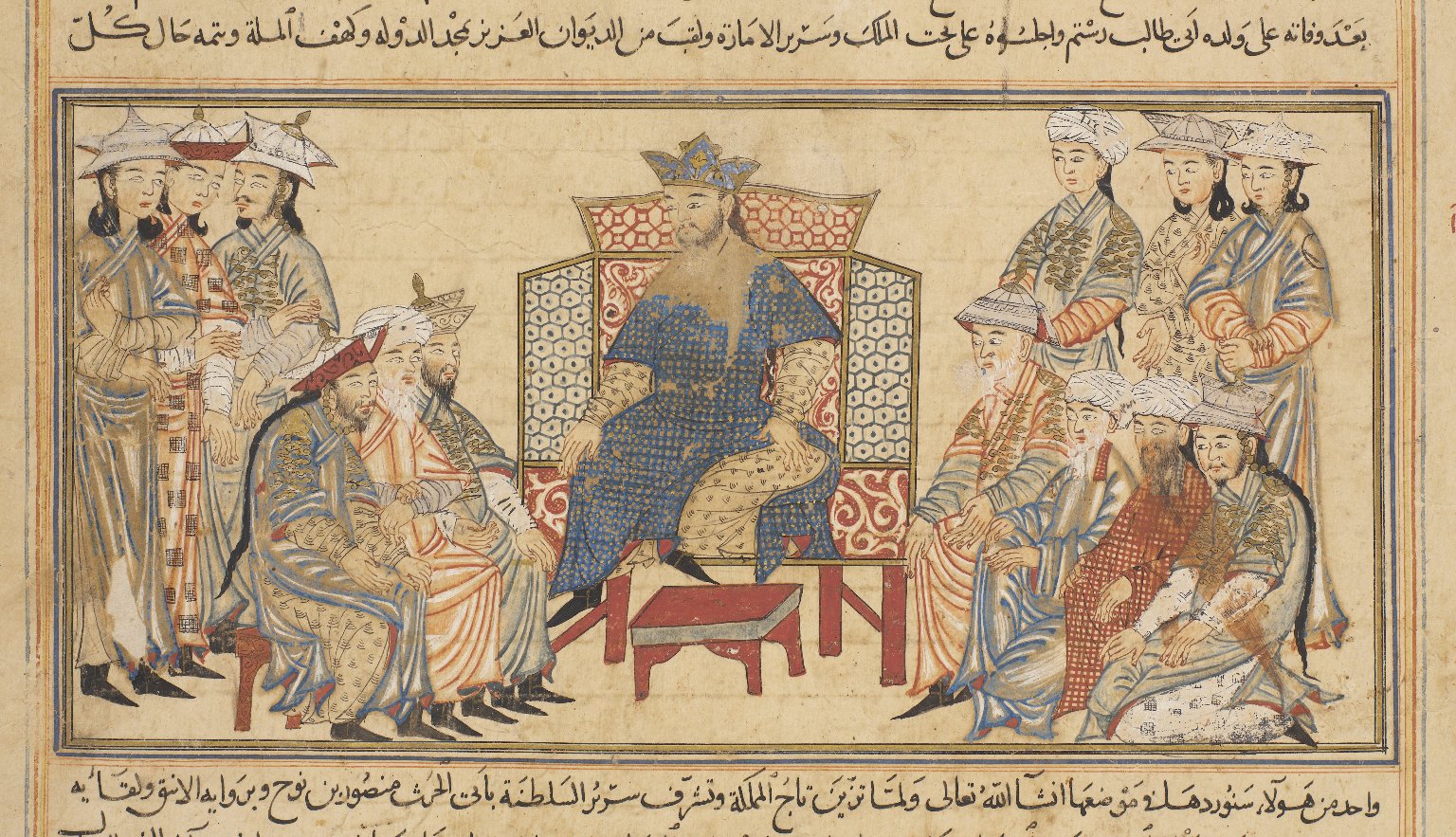 Penguasa Samaniyah Mansur I (961-976). Kekaisaran Samaniyah memainkan peran penting dalam pembentukan identitas Tajik.