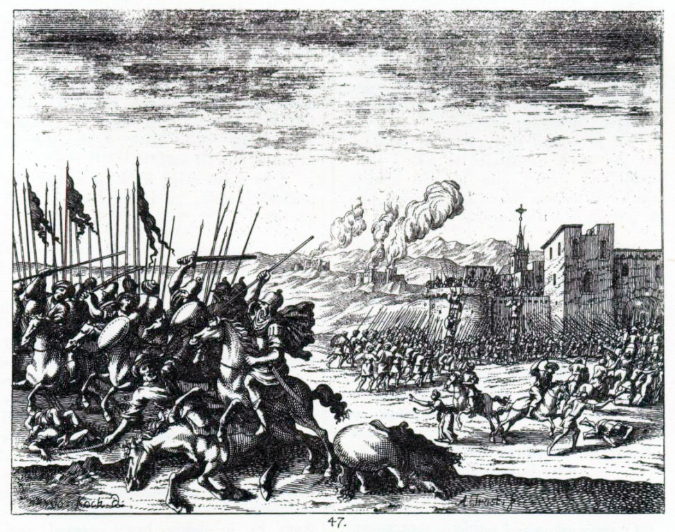 Quân đội Ottoman chiến đấu với Habsburg tại Slovenia ngày nay trong Đại chiến Thổ Nhĩ Kỳ.