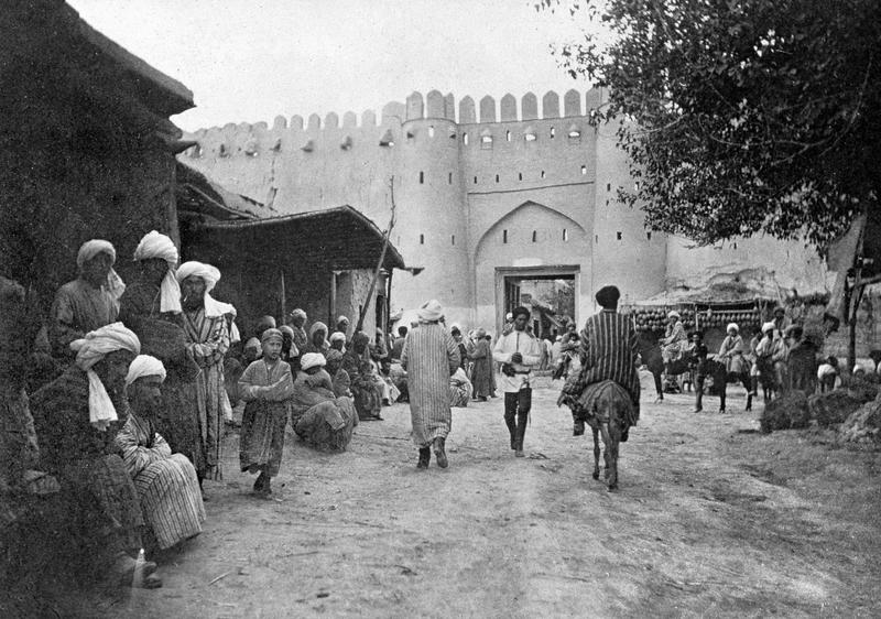 Kota Çärjew di Turkestan Rusia, 1890