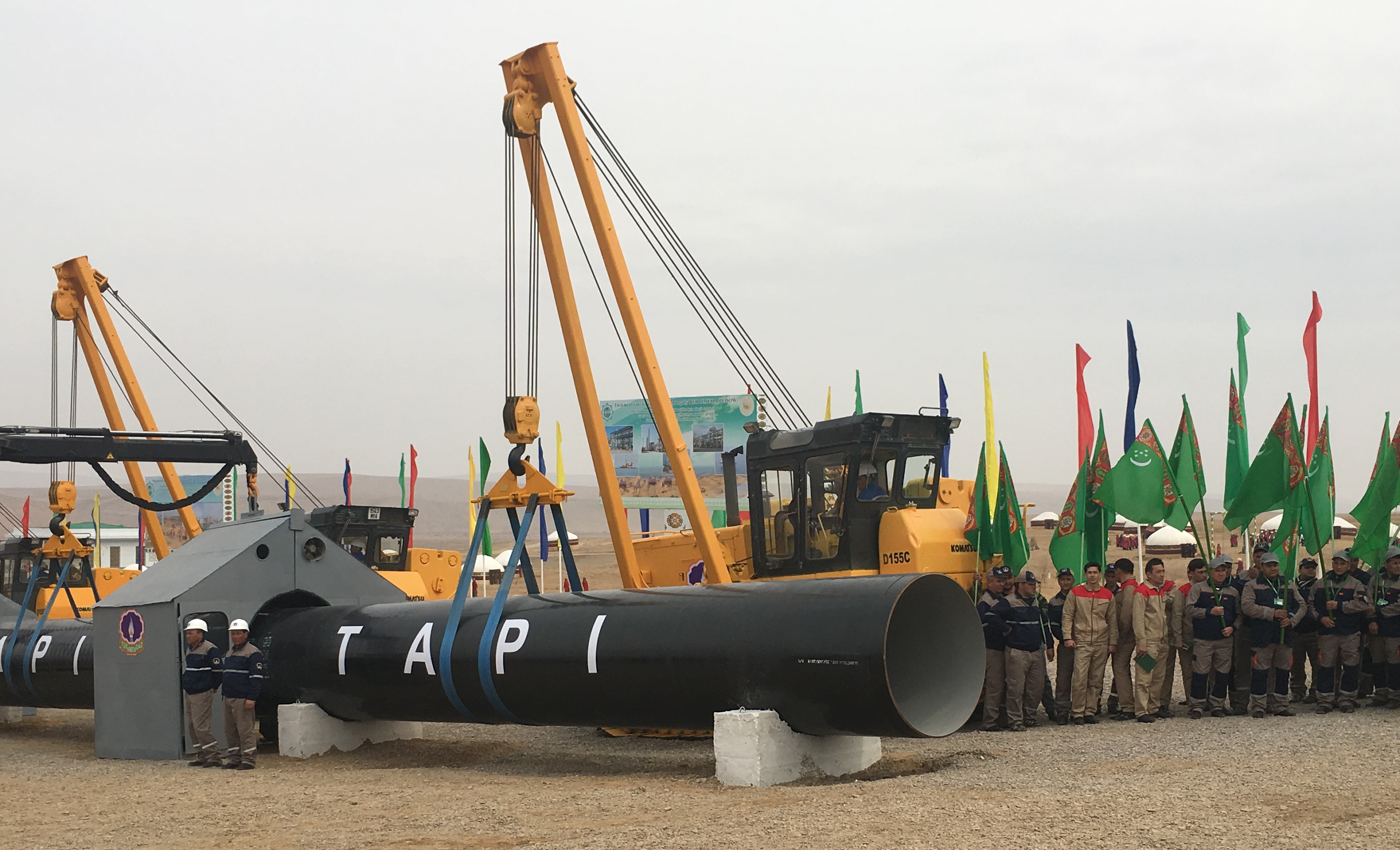 Majlis penyiapan bahagian Turkmen bagi Saluran Paip Turkmenistan-Afghanistan-Pakistan-India