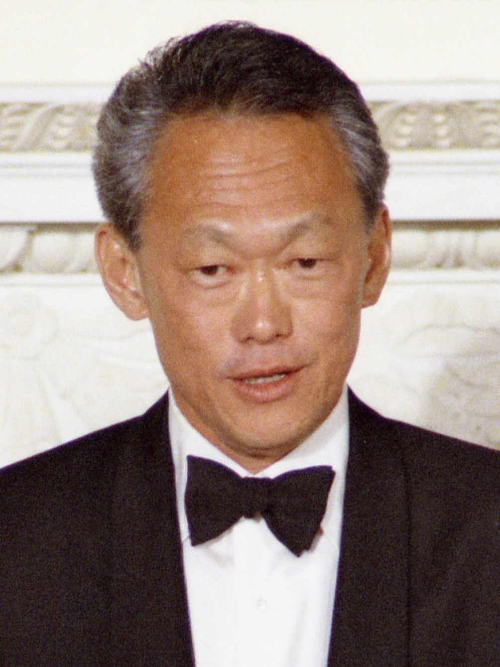 Lee Kuan Yew, perdana menteri pertama Singapura.