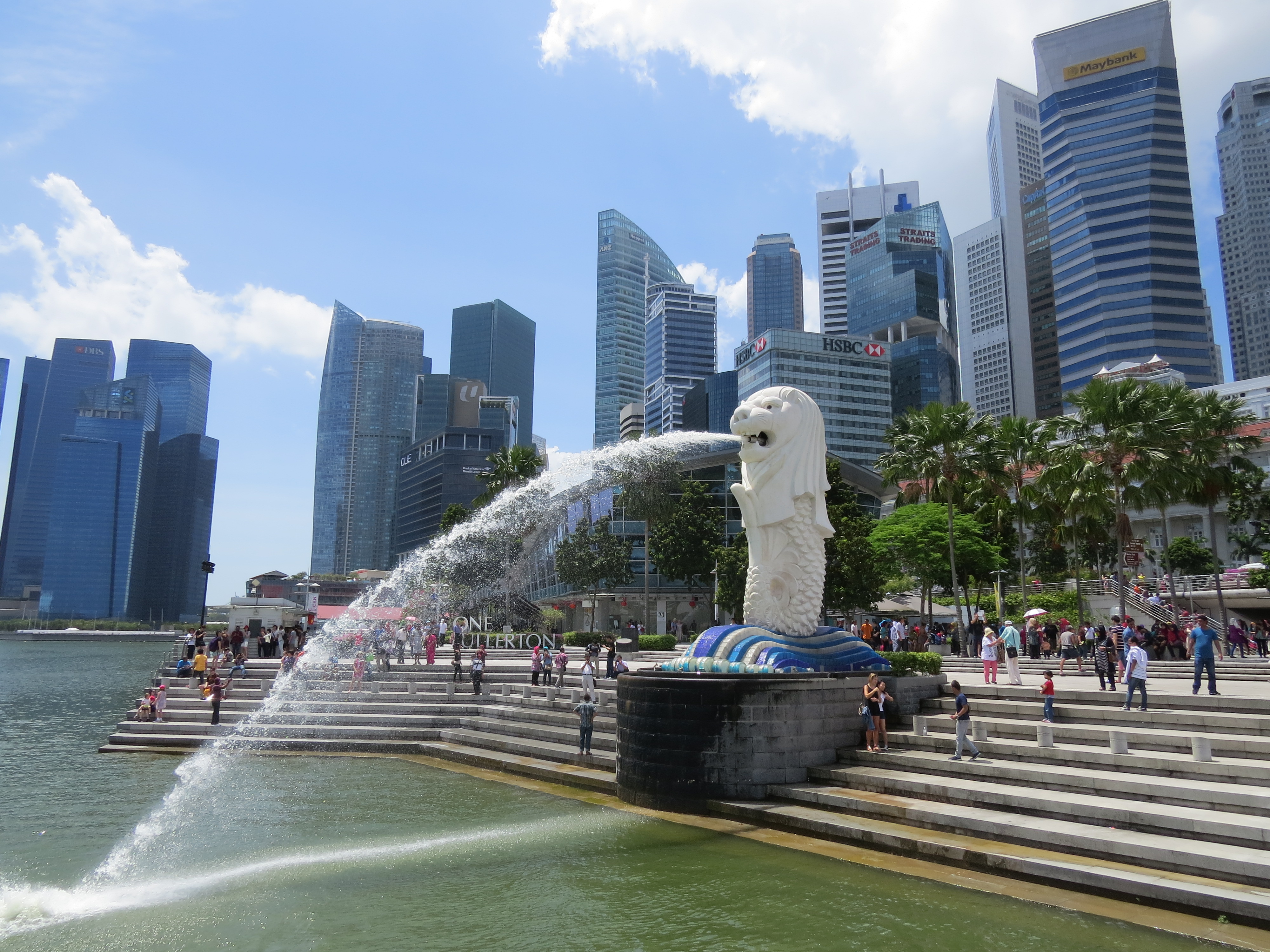 Merlion, maskot resmi Singapura