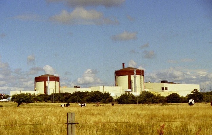 リングハルス原子力発電所、ヨーテボリ南部に位置する。