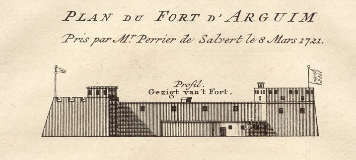 Empayar Portugis memerintah Arguin (ArguimBahasa Portugis) dari 1445, selepas Putera Henry si Pelayar menubuhkan sebuah feitoria (pos perdagangan), sehingga 1633.