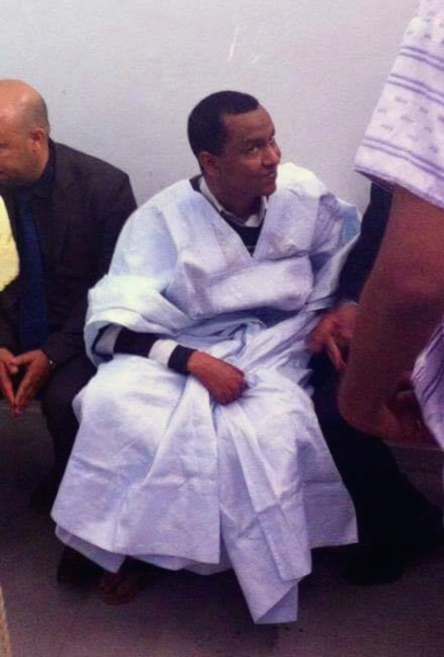 Penulis blog dan tahanan politik Mauritania Mohamed Cheikh Ould Mkhaitir.