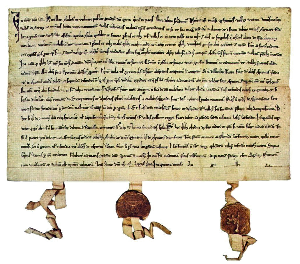 Bundesbrief (piagam persekutuan) 1291