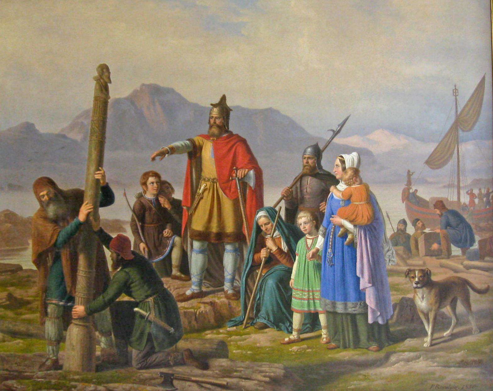 Ingólfr Arnarson (Bahasa Iceland moden: Ingólfur Arnarson), peneroka tetap Scandinavia pertama