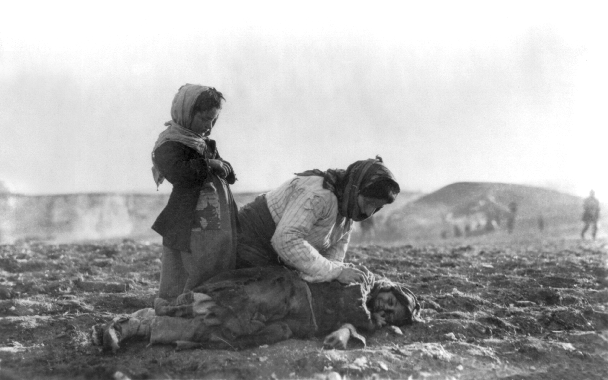 Deportasi Armenia dekat Aleppo selama Genosida Armenia, 1915