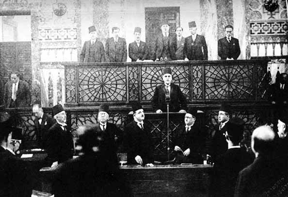 Pelantikan Presiden Hashim al-Atassi pada tahun 1936