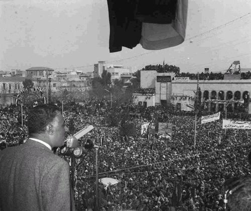 Gamal Abdel Nasser di Aleppo, 1960