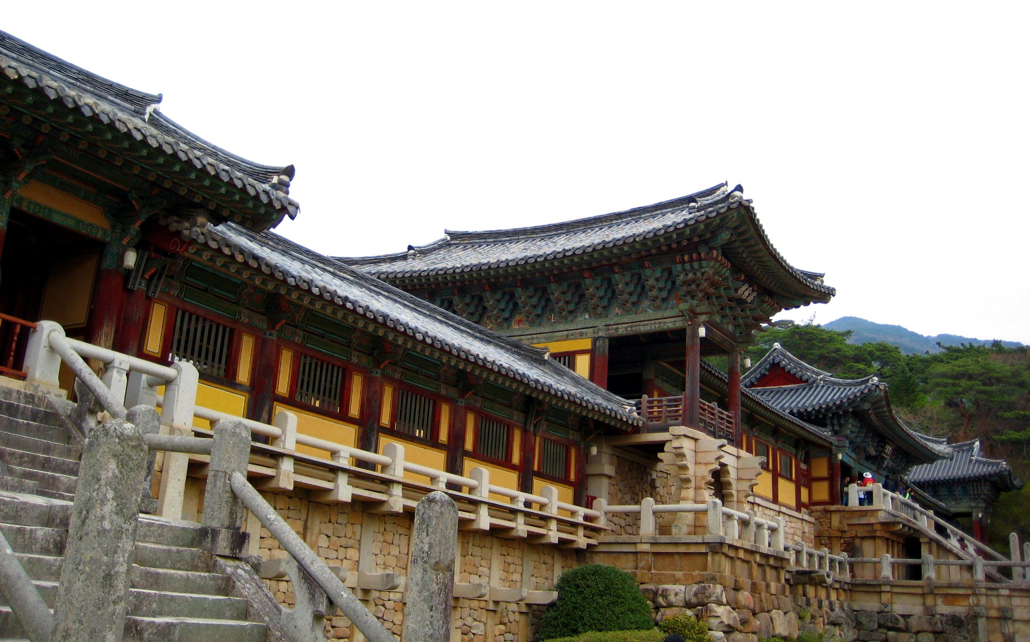 Bulguksa Temple, a UNESCO World Heritage site in Gyeongju.