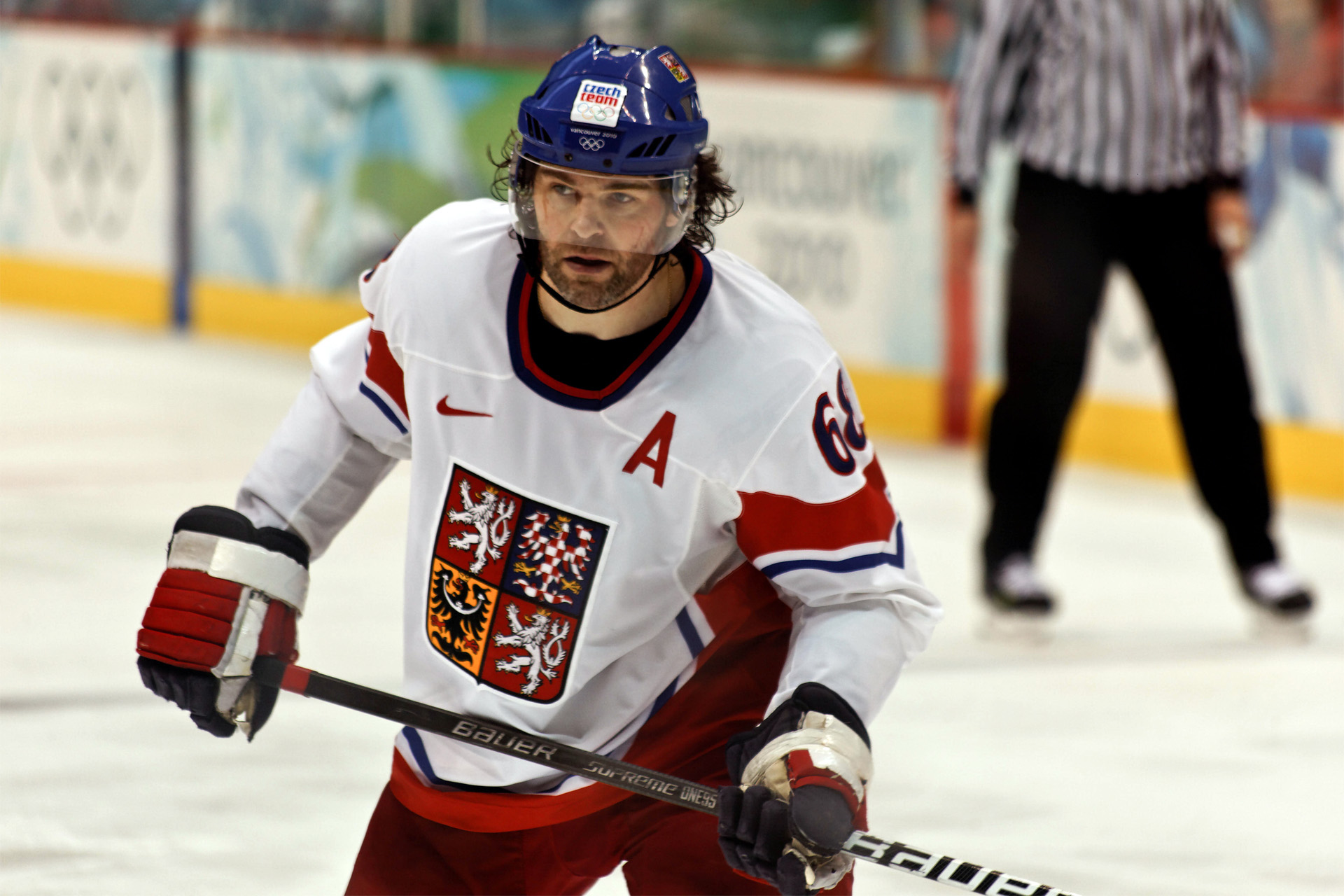 Pemain hoki Jaromír Jágr memiliki poin terbanyak kedua dalam sejarah NHL, setelah Wayne Gretzky.
