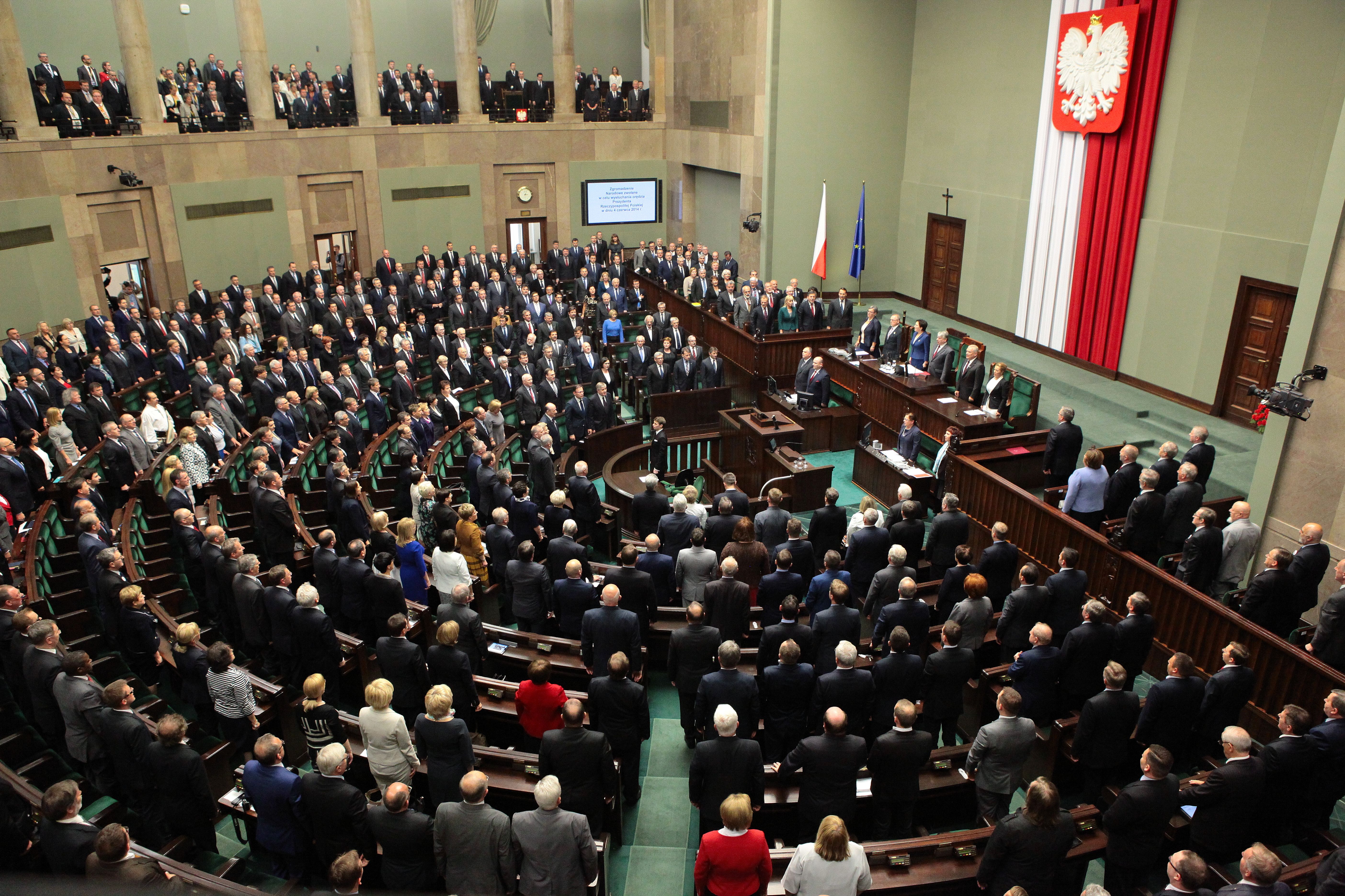 ポーランド議会の下院であるセイム。