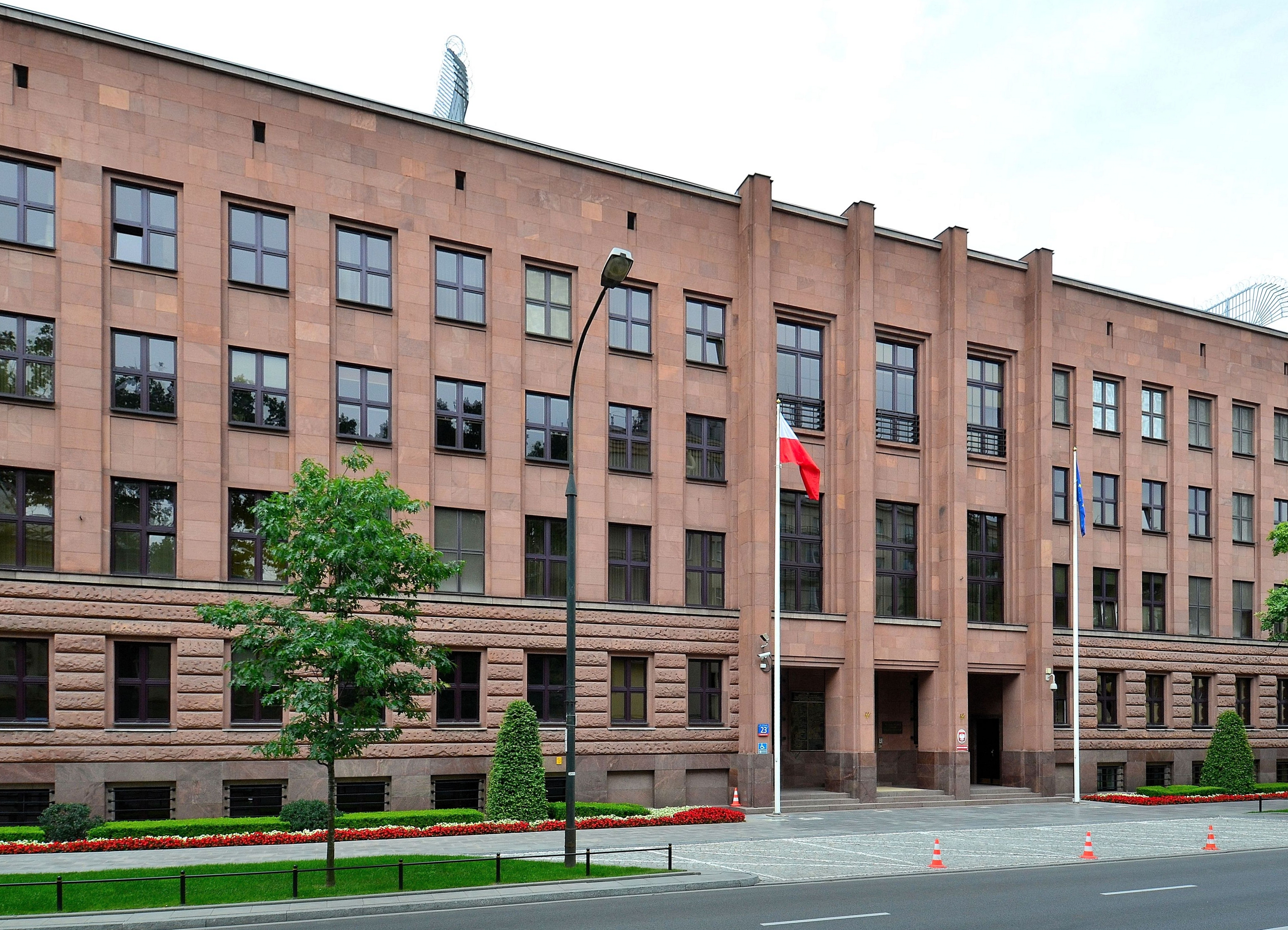 Bộ Ngoại giao, đặt tại Warszawa
