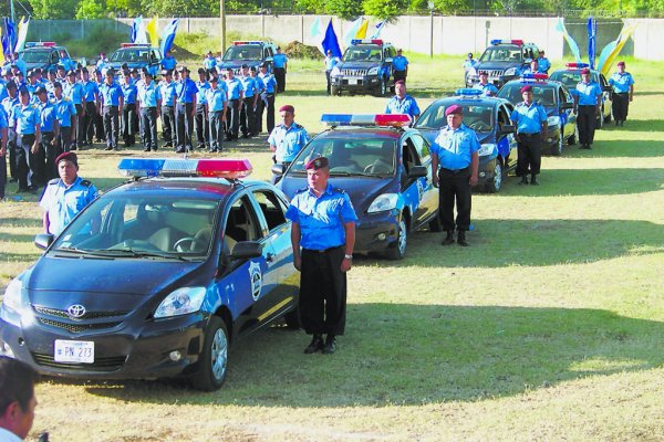 Petugas Polisi Nasional Nikaragua.