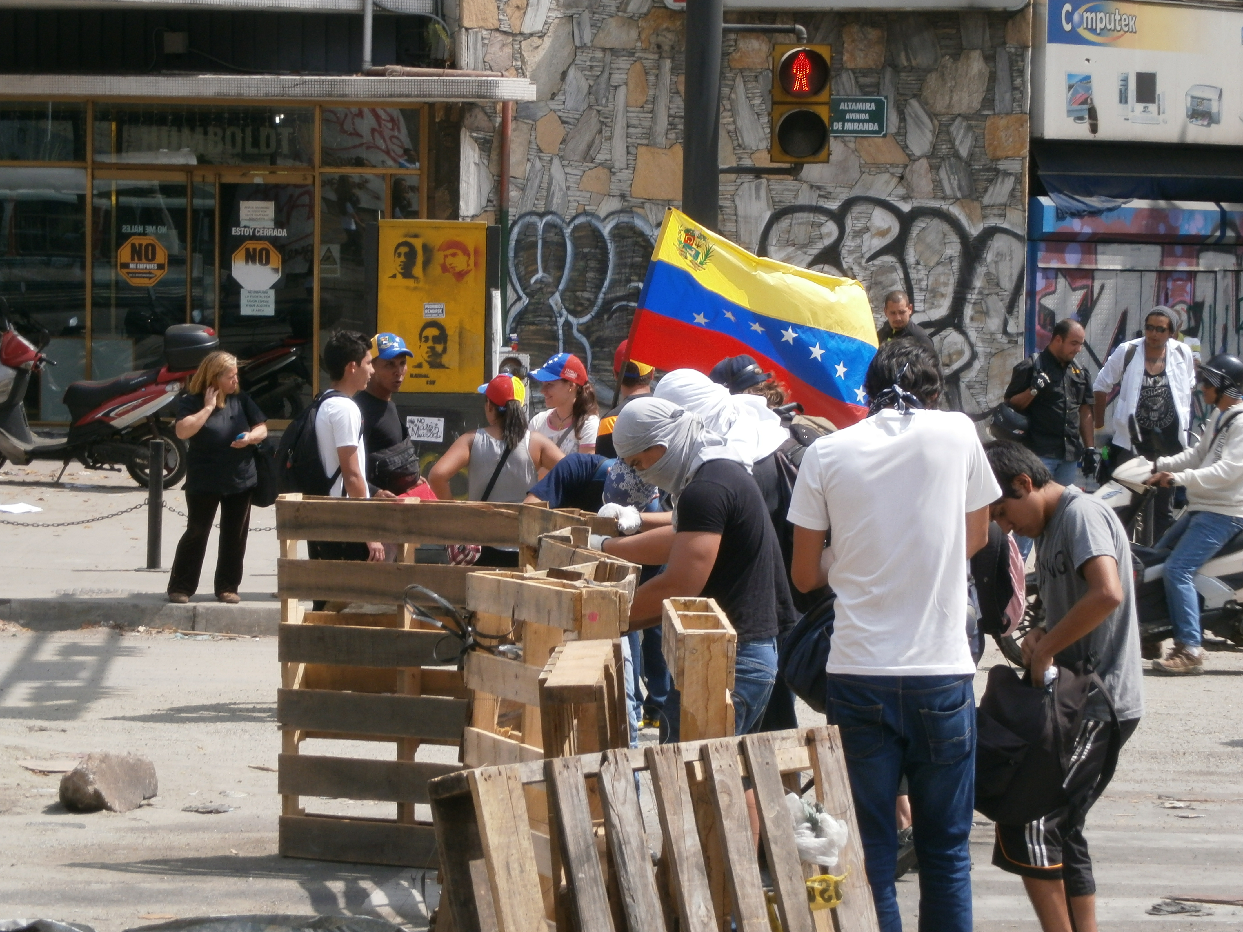 Protes di Altamira, Caracas (2014)