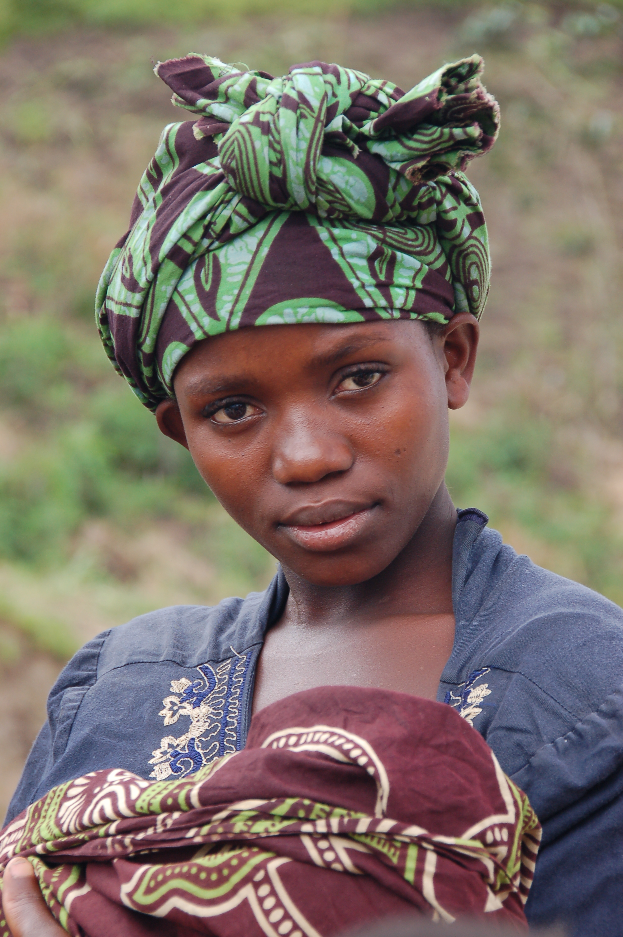 Người phụ nữ ở Rwenzori - Tây Uganda