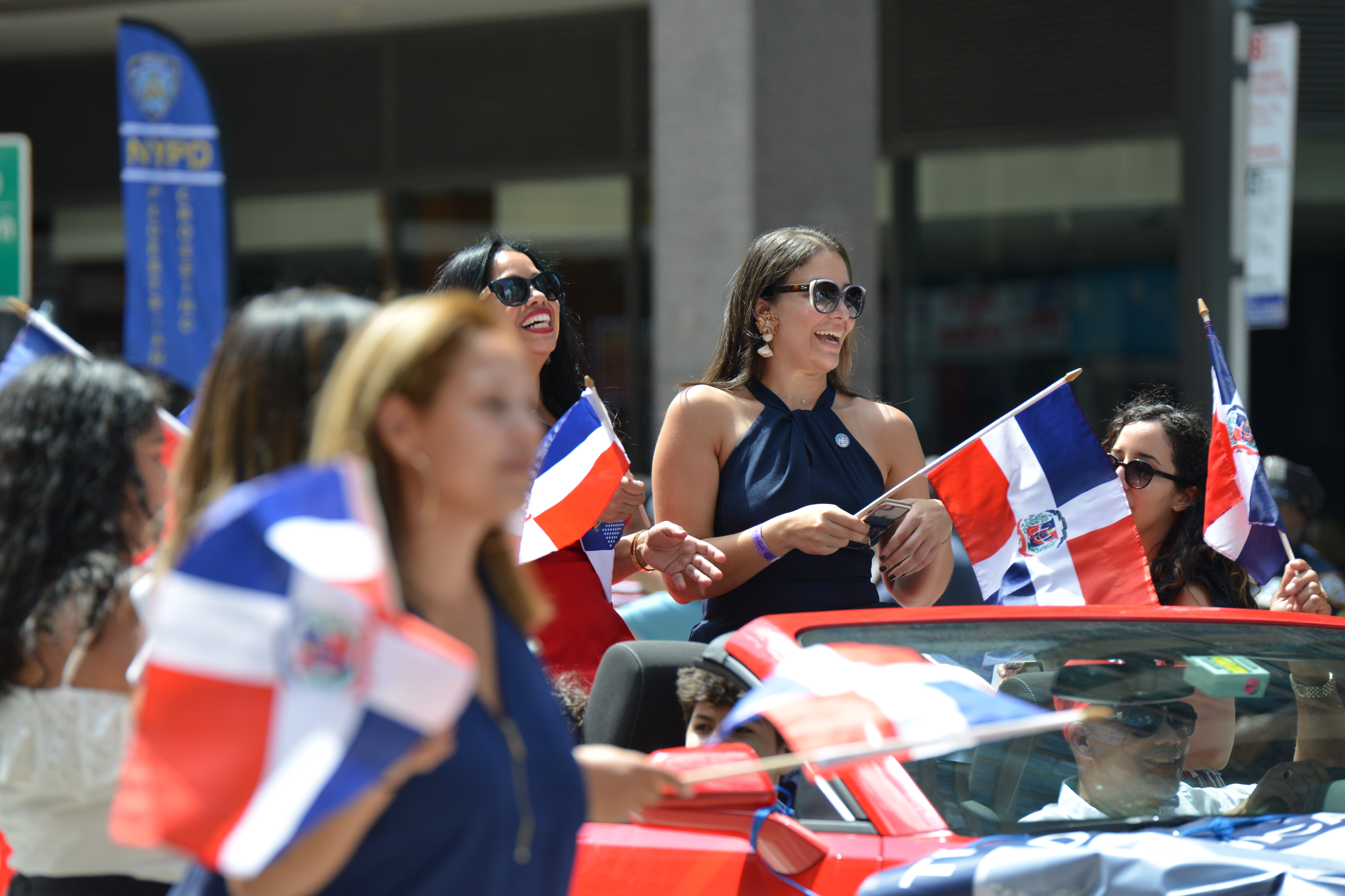 Người Dominica trong Cuộc diễu hành Ngày Dominica ở Thành phố New York, 2019.