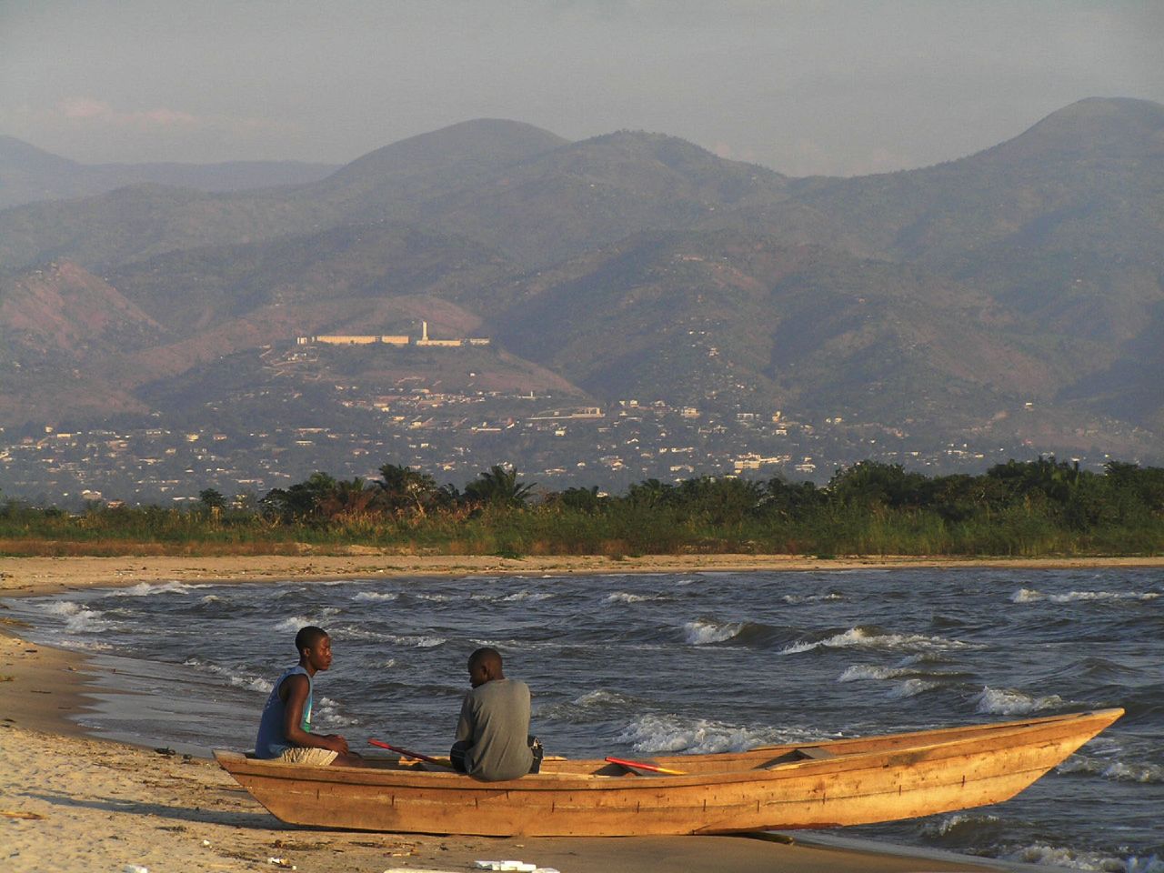Nelayan di Tasik Tanganyika.