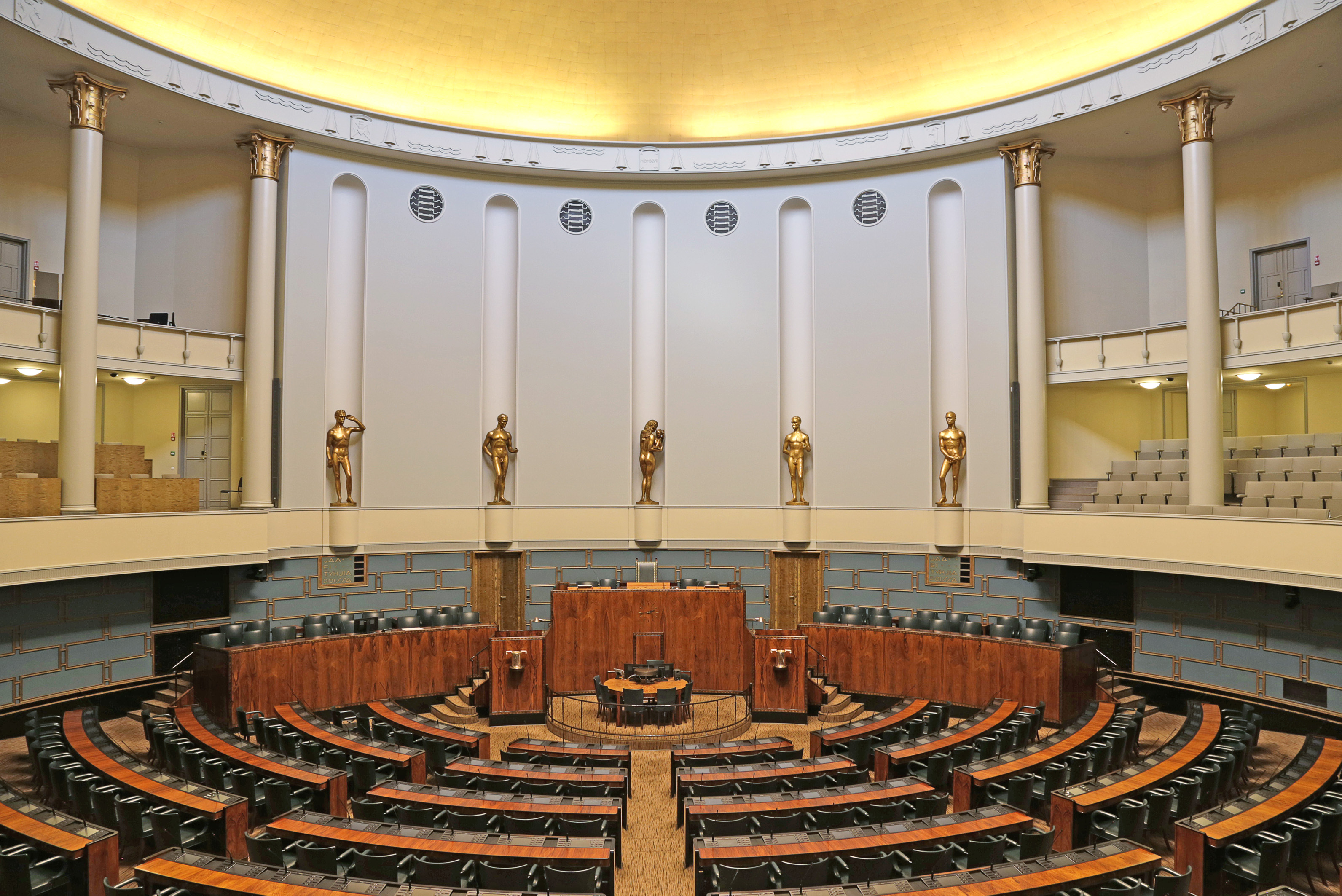 フィンランド議会の議場