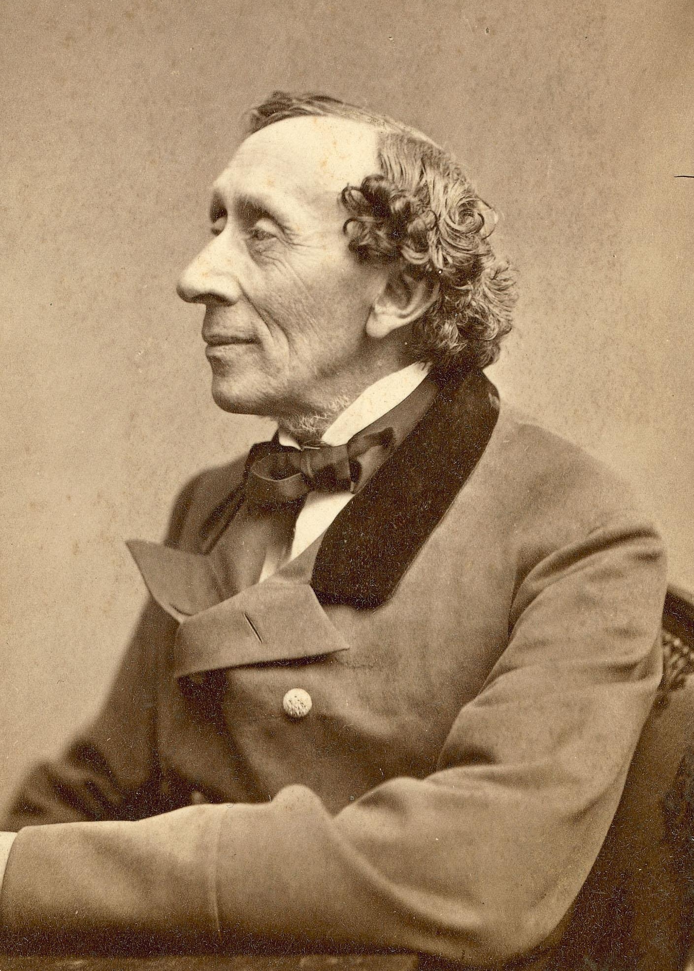 Penulis terkenal Hans Christian Andersen, paling dikenang karena dongeng-dongeng sastranya.