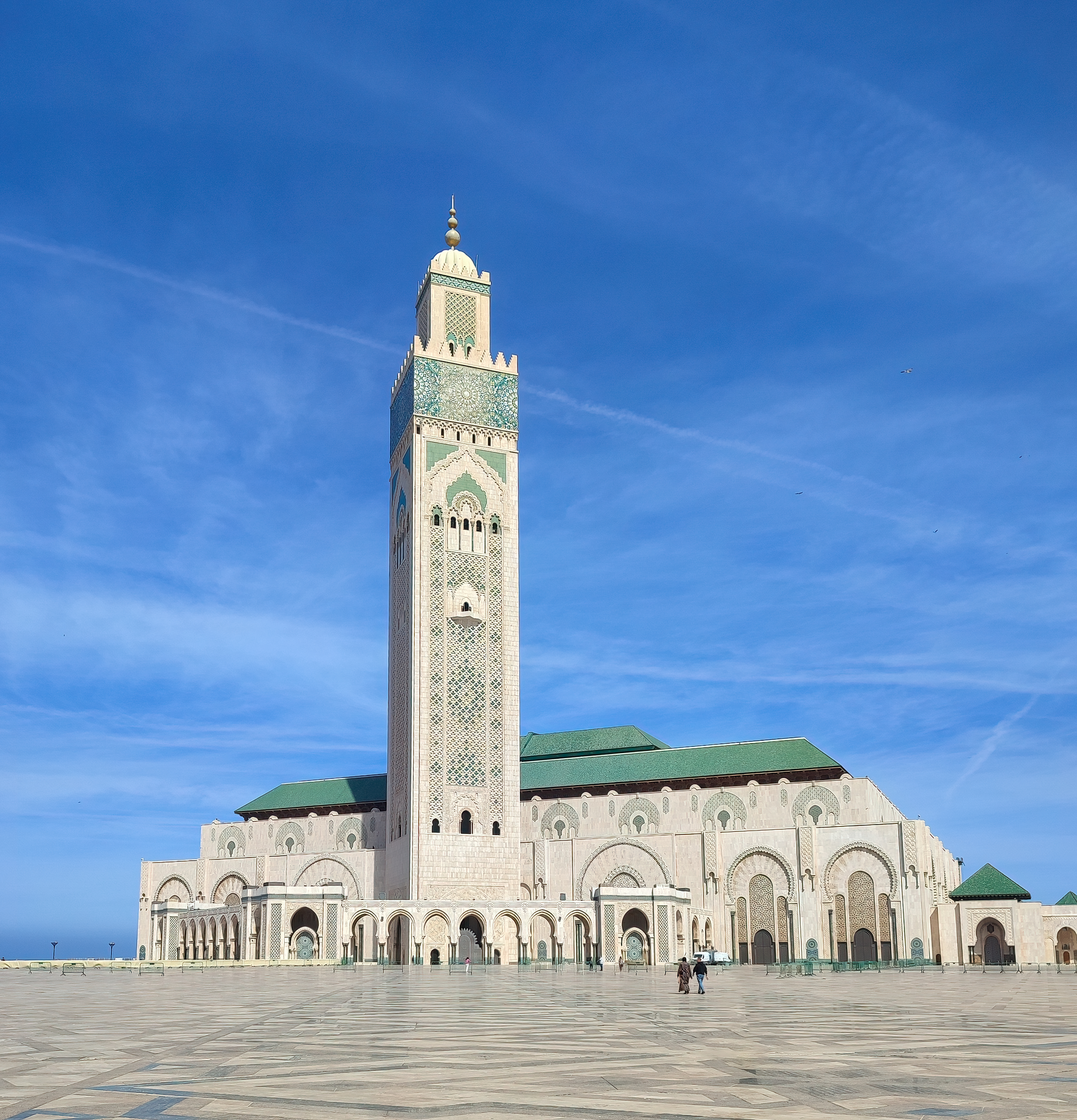 Masjid Hassan II di Casablanca.