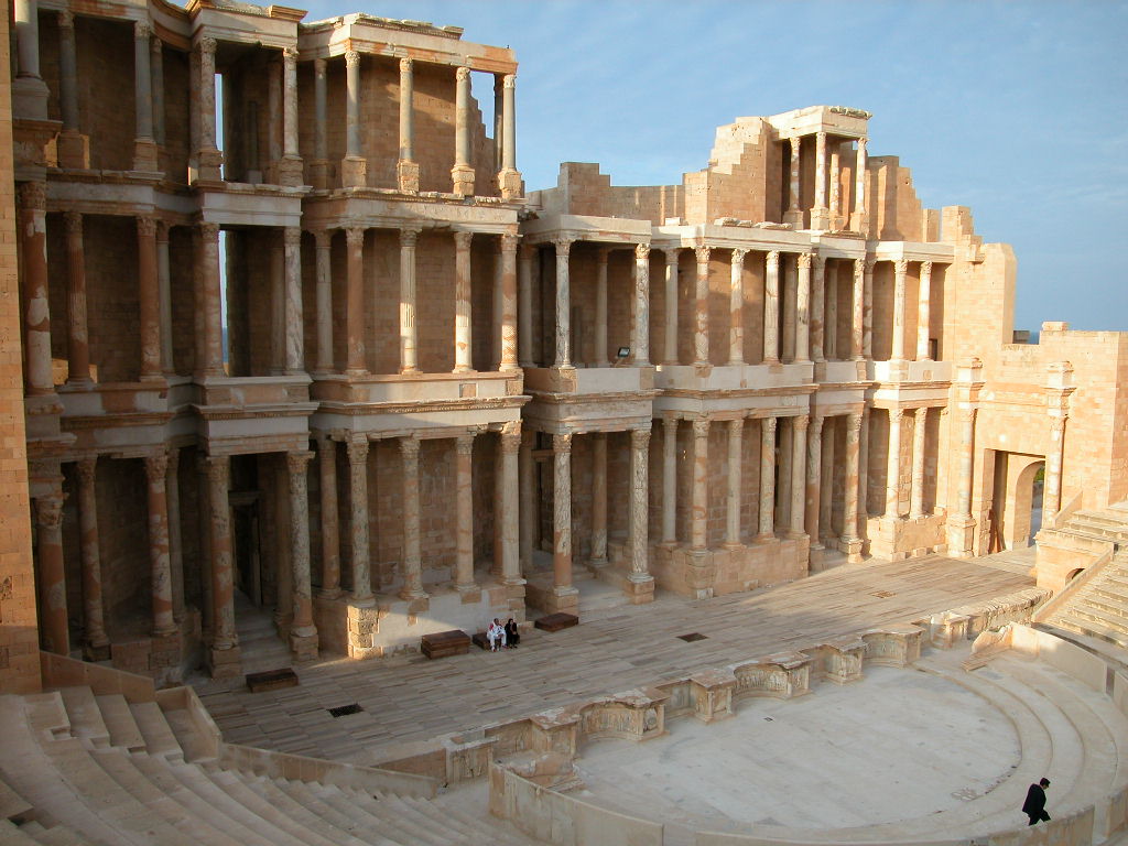 Tapak arkeologi Sabratha, Libya