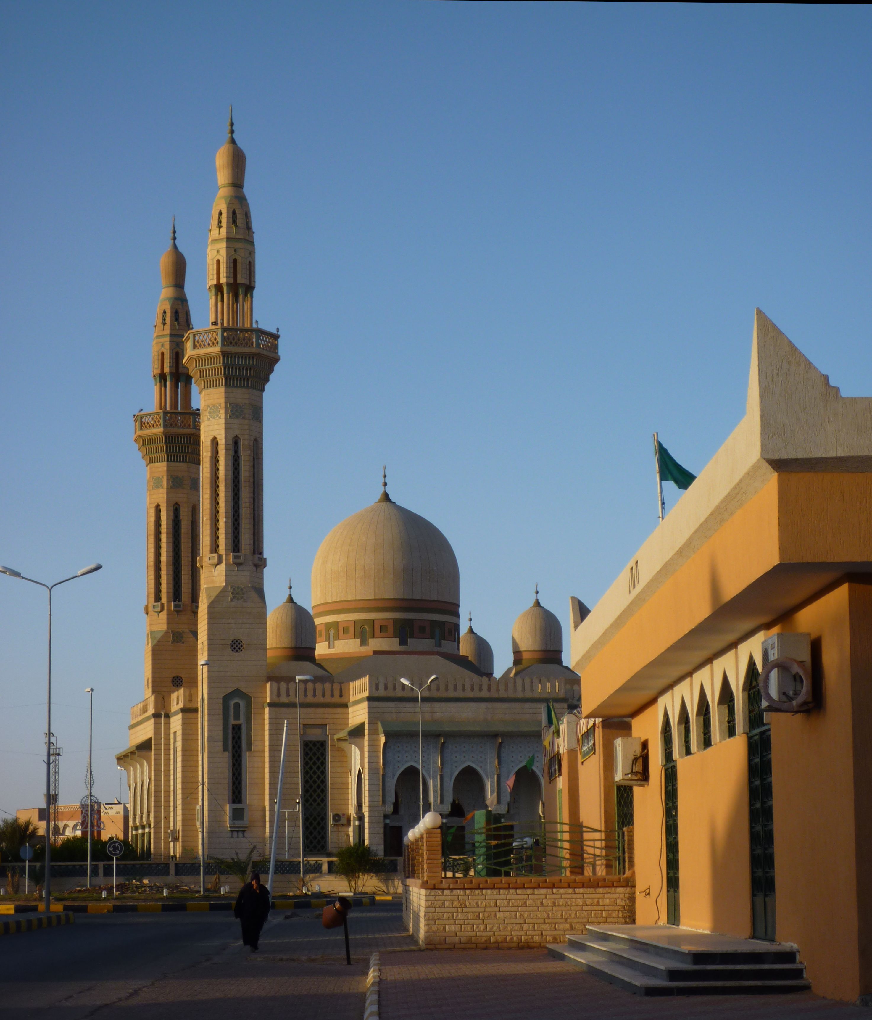 Masjid di Ghadames, berhampiran sempadan Tunisia dan Algeria