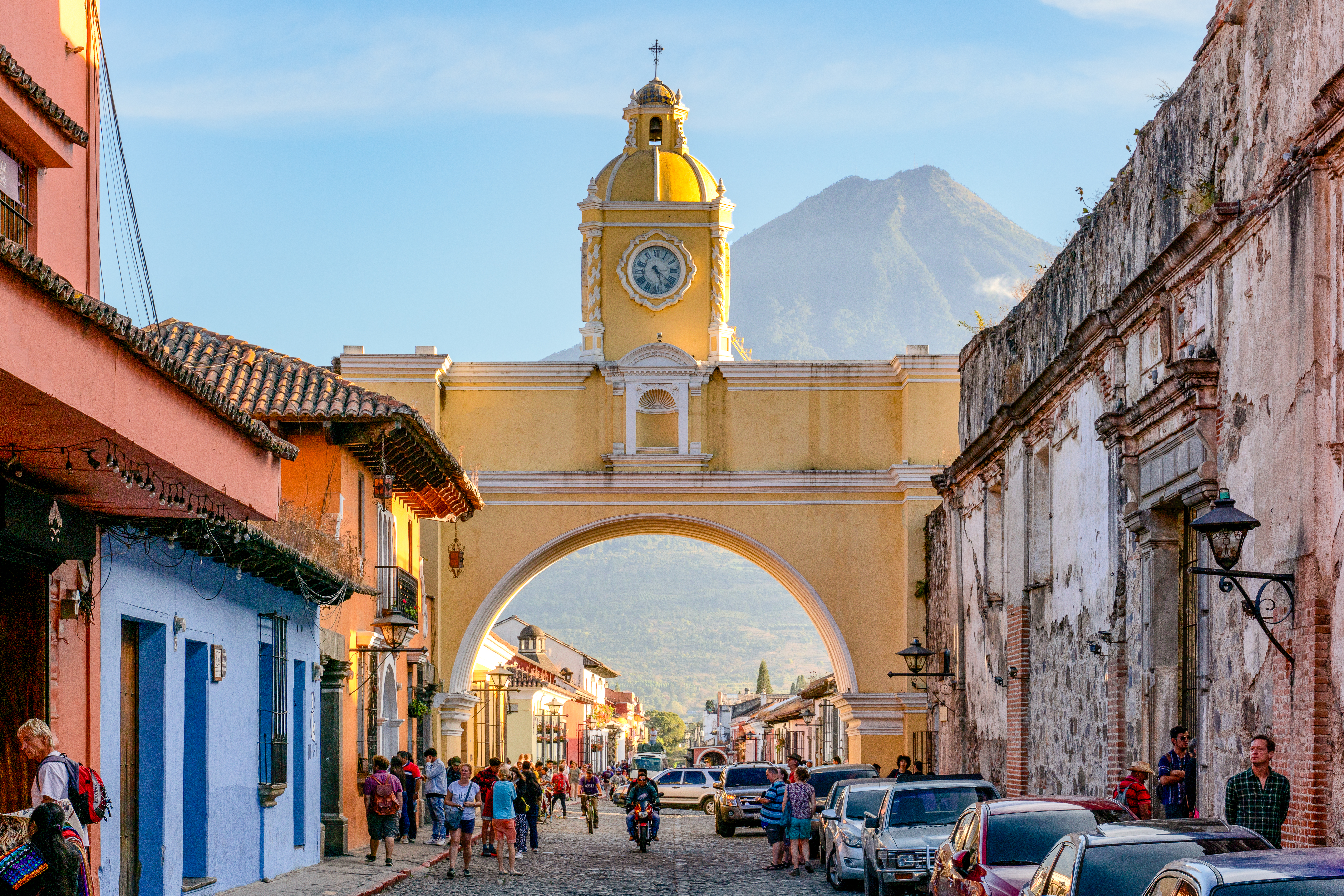Thành phố thuộc địa Antigua Guatemala, một Di sản Thế giới của UNESCO.