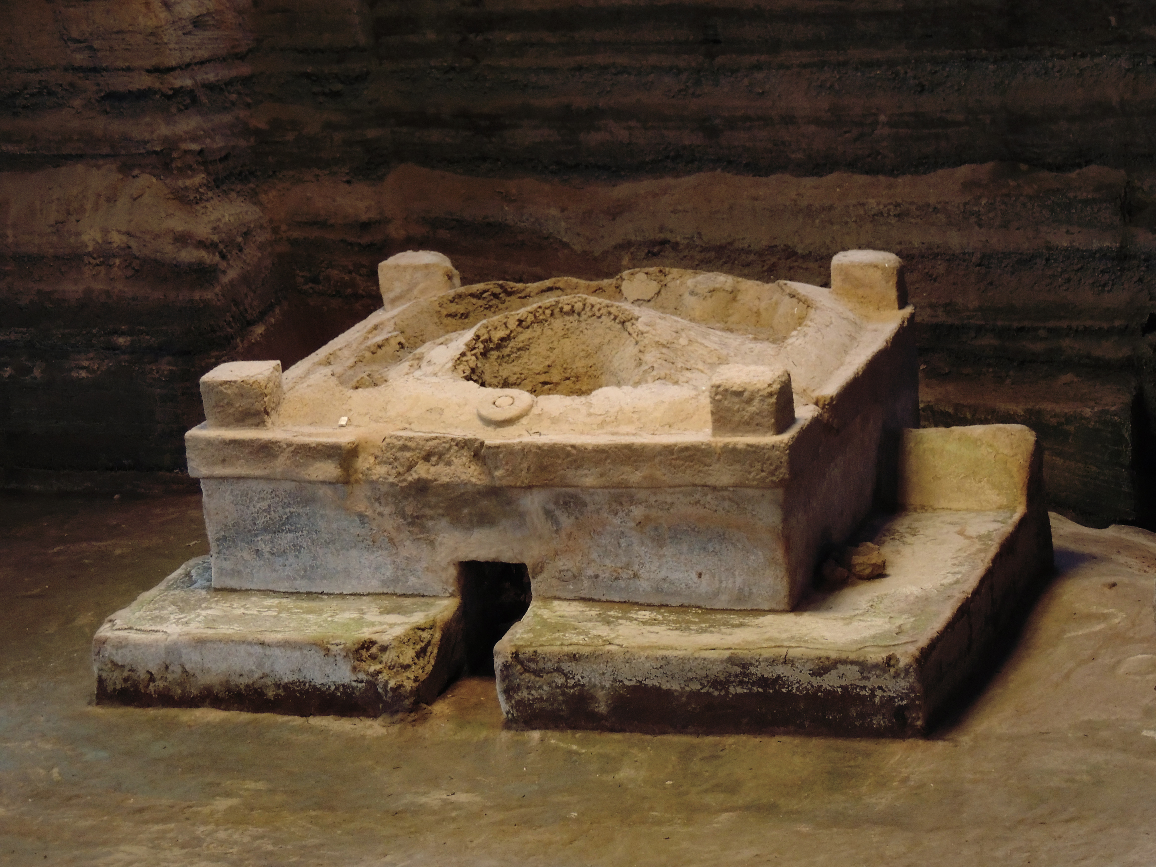 Một Temazcal tại Joya de Cerén.