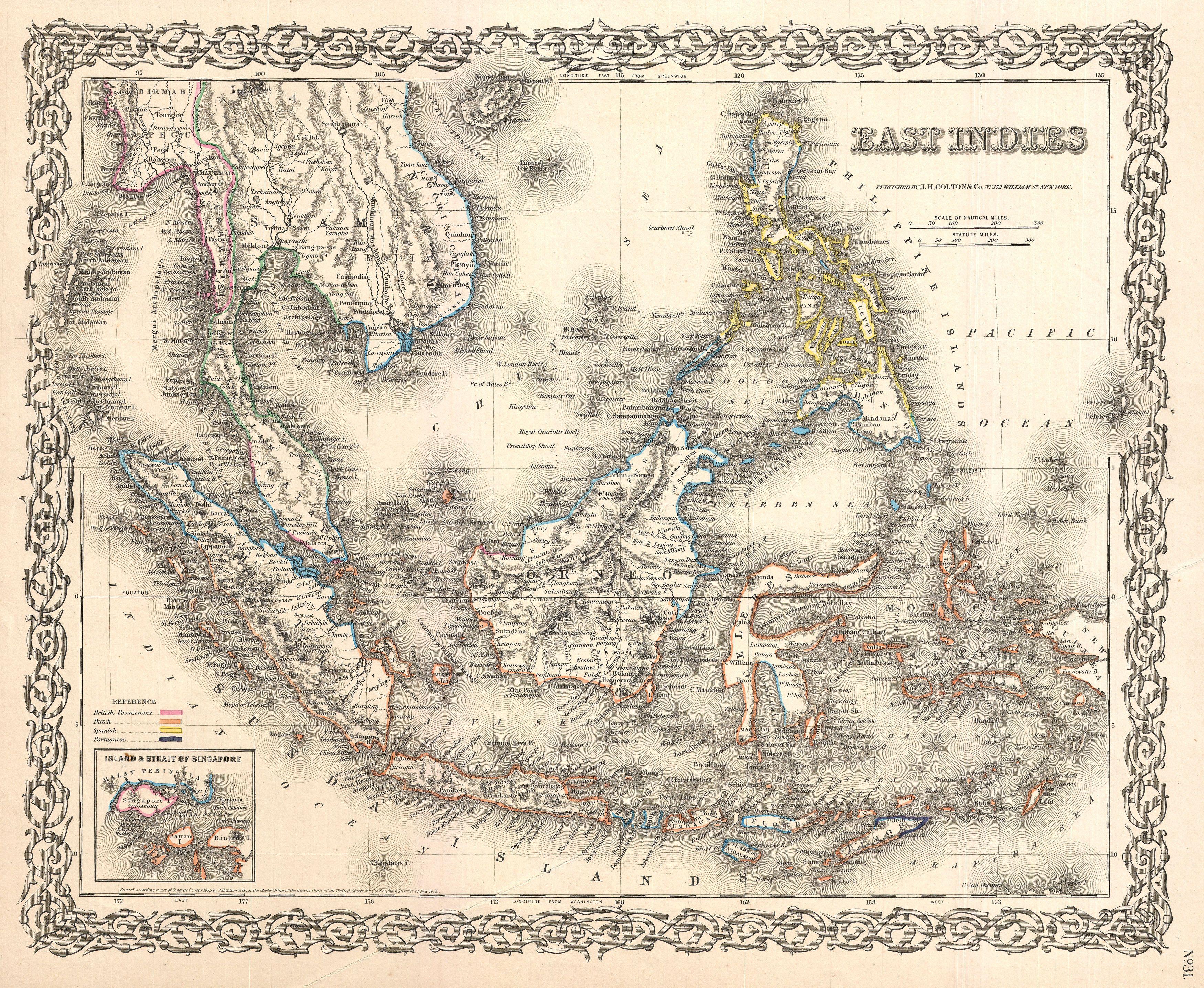 Kepulauan Indonesia telah membawa nama yang berbeza pada masa lalu, seperti