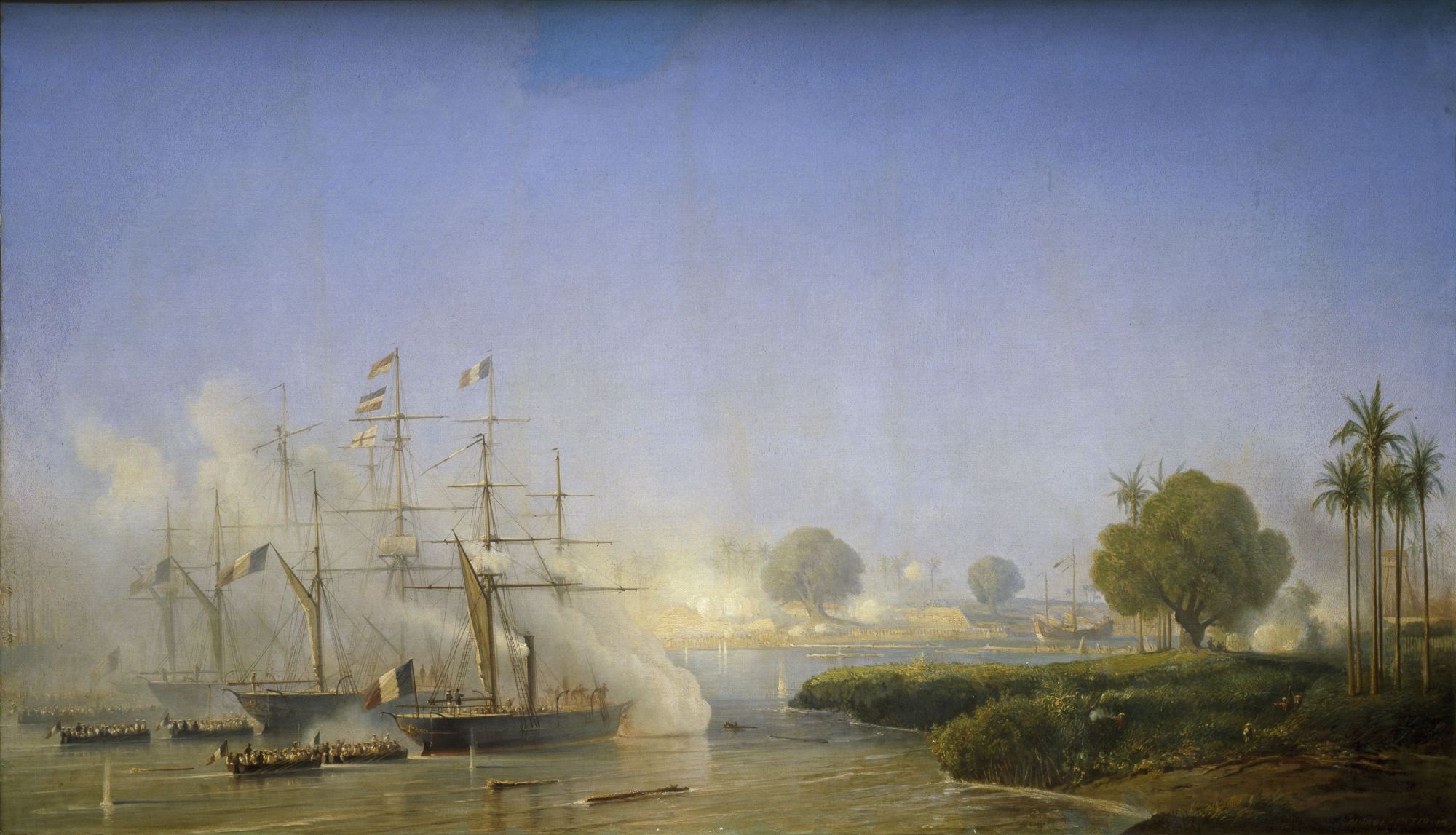 Penawanan Saigon oleh Charles Rigault de Genouilly pada 18 Februari 1859
