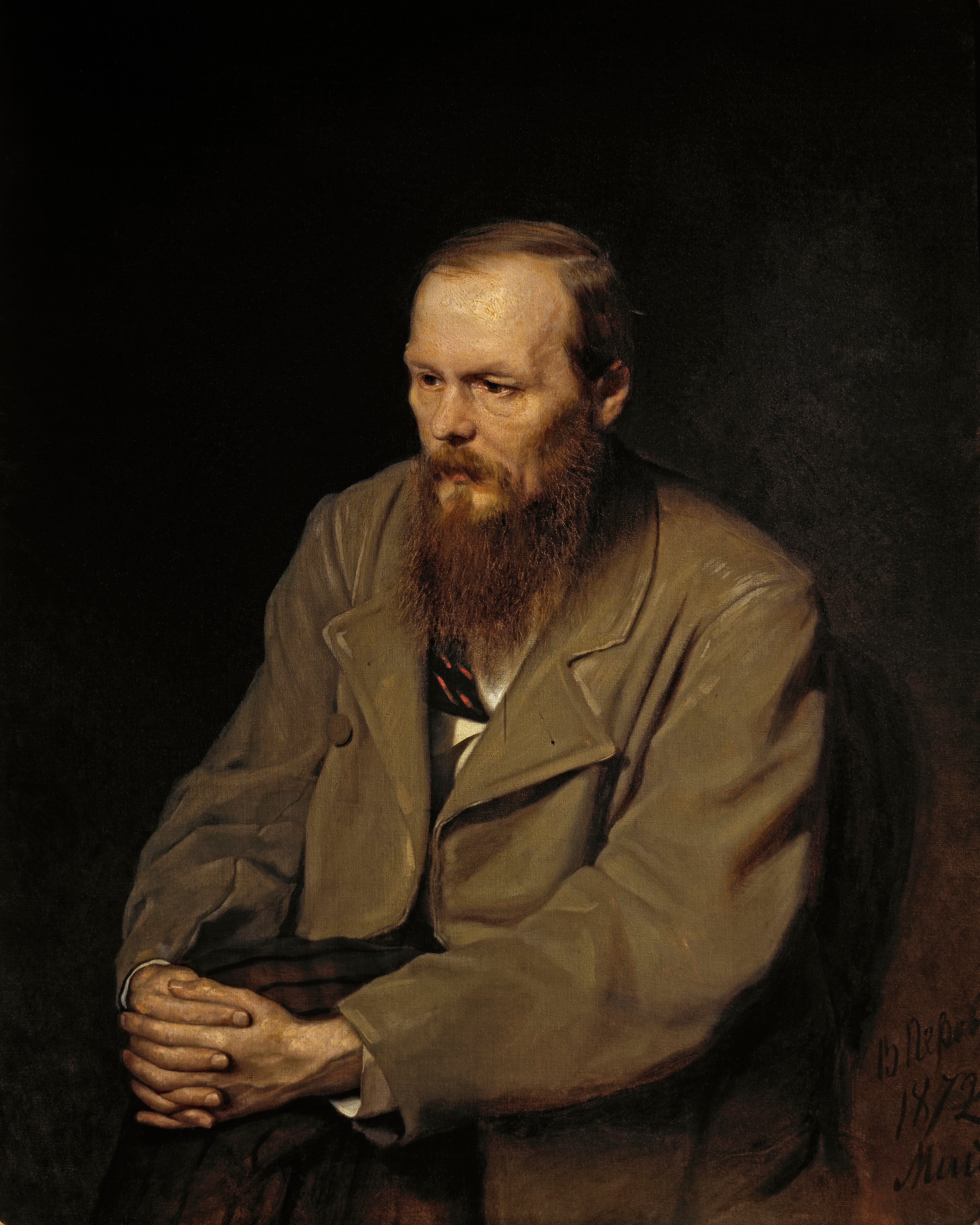 Fyodor Dostoevsky (1821-1881), salah satu novelis besar sepanjang masa, yang mahakaryanya termasuk Kejahatan dan Hukuman