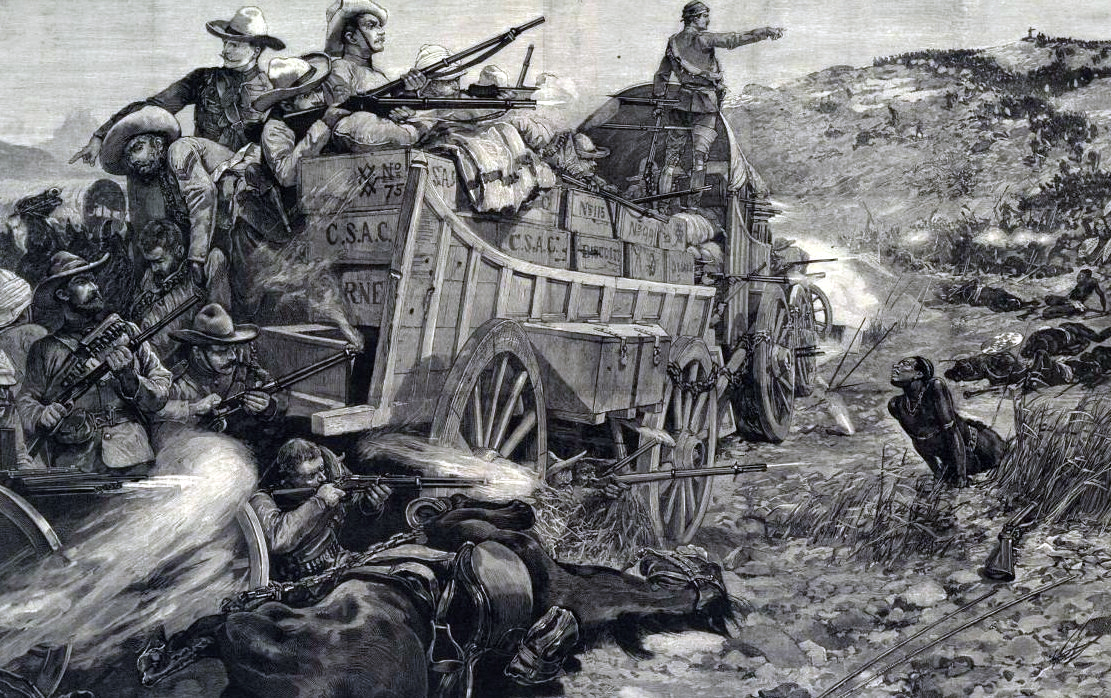 Pertempuran Shangani pada 25 Oktober 1893