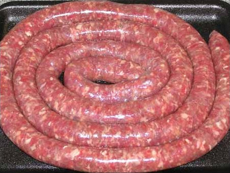 Boerewors mentah