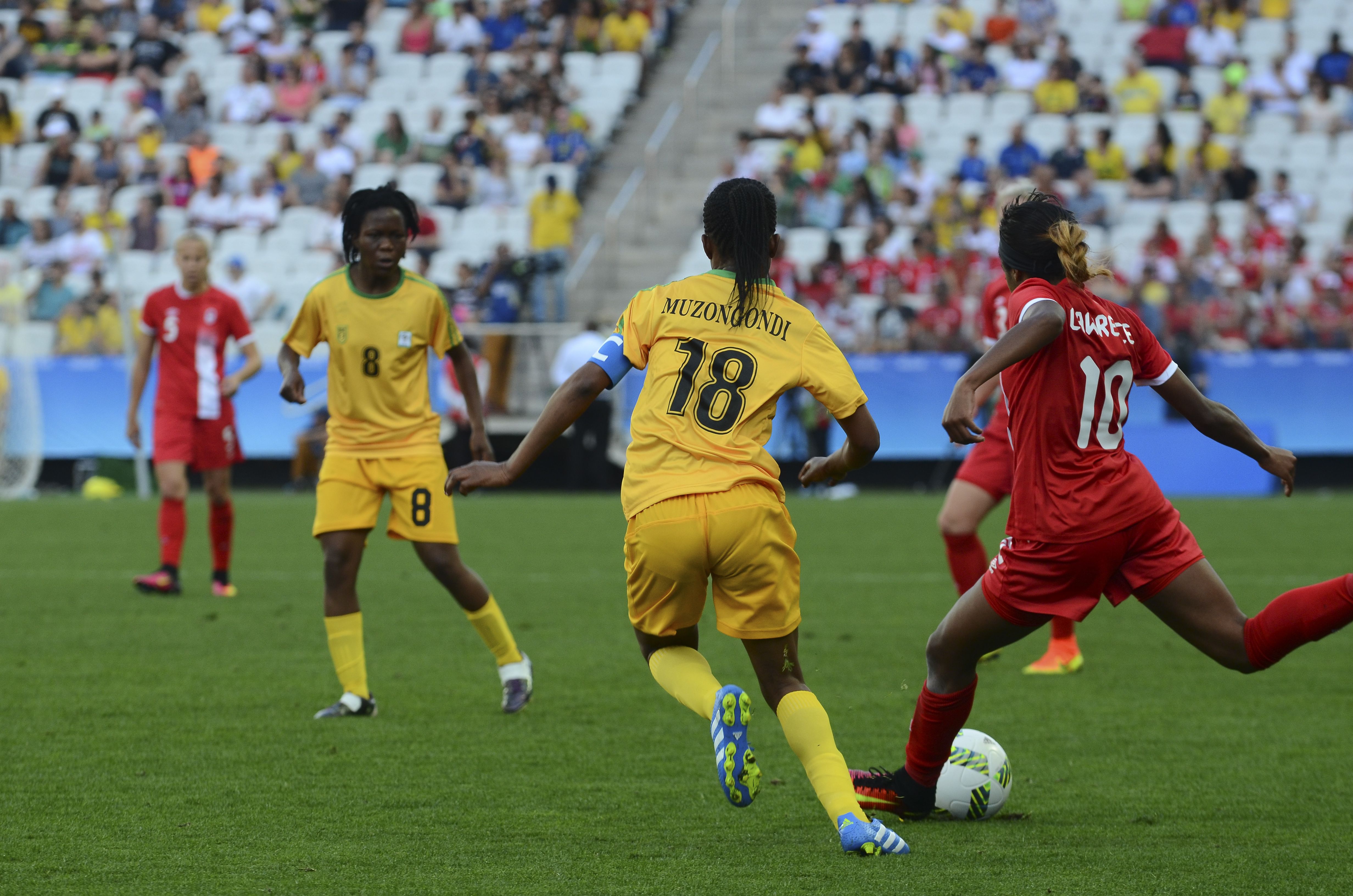 Tim nasional sepak bola wanita Zimbabwe pada Olimpiade 2016