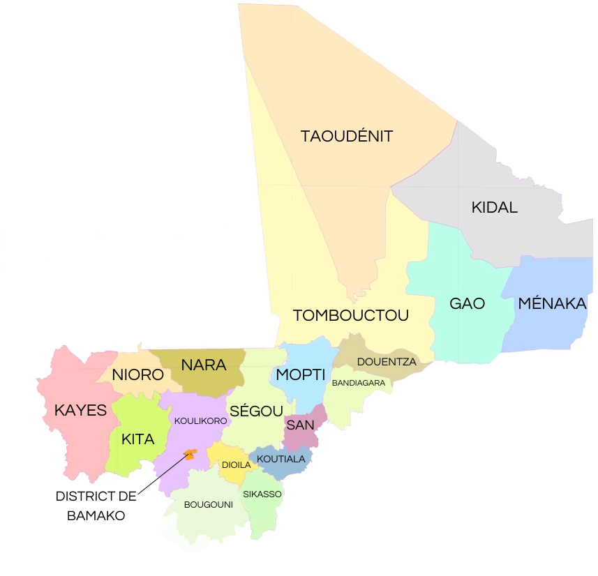 Region Mali sejak 2023.