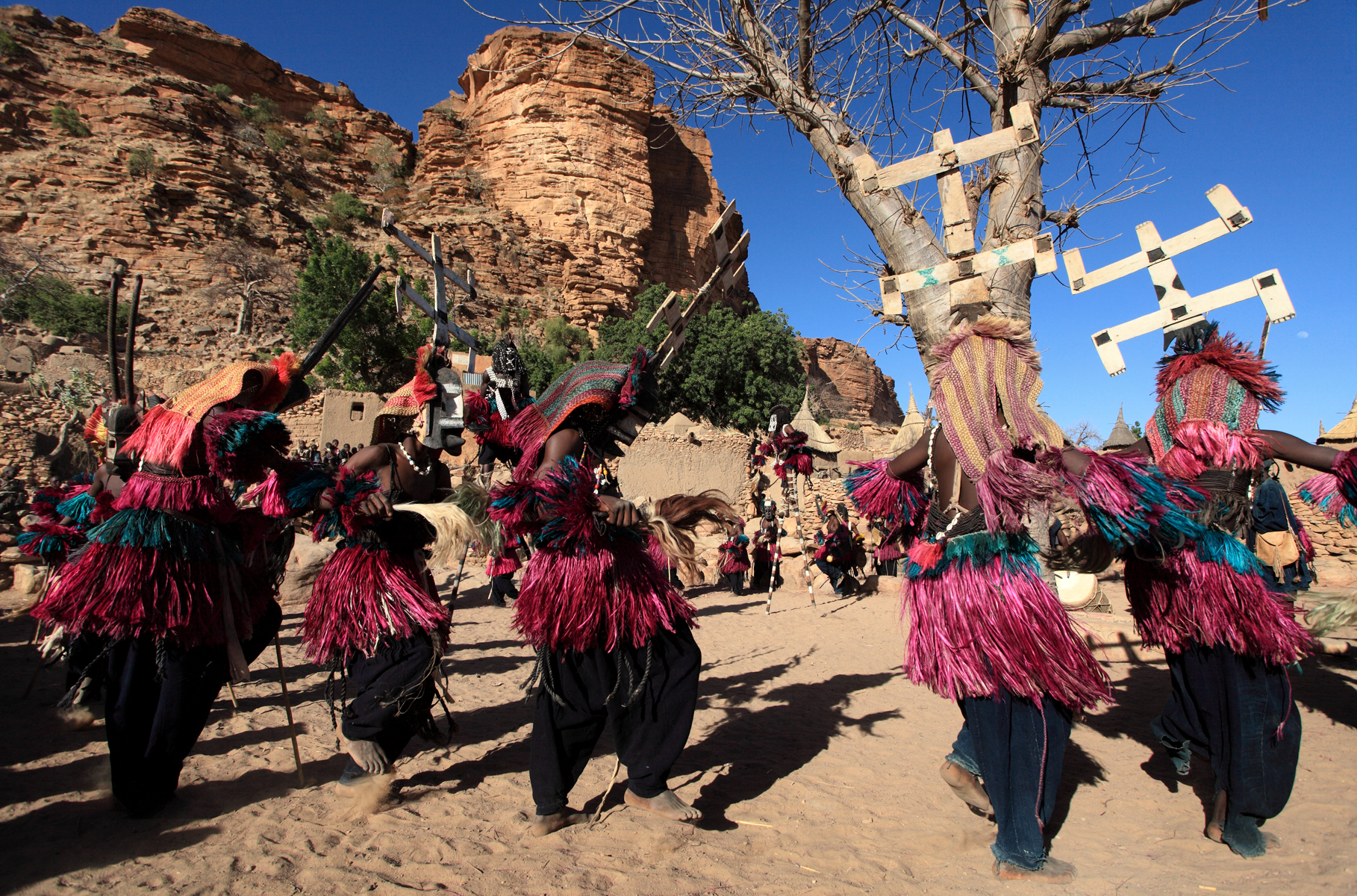 Tarian Dogon Mali.