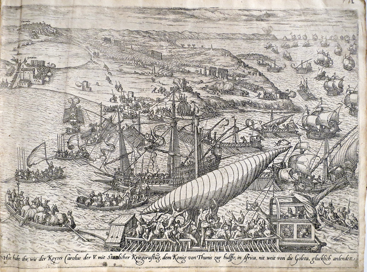 Penaklukan Tunis oleh Karl V dan pembebasan budak galai Kristen pada tahun 1535