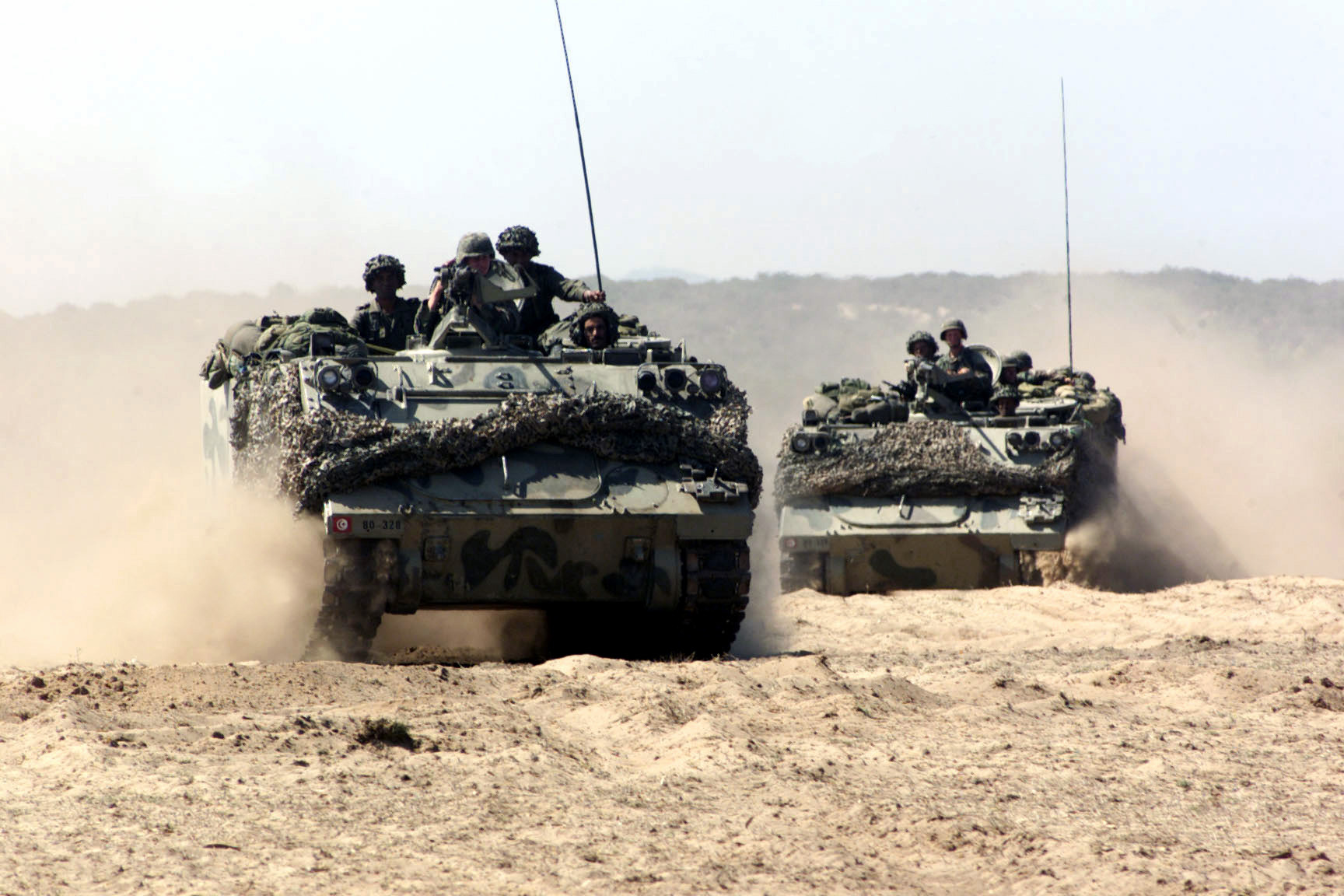 Pasukan militer Tunisia
