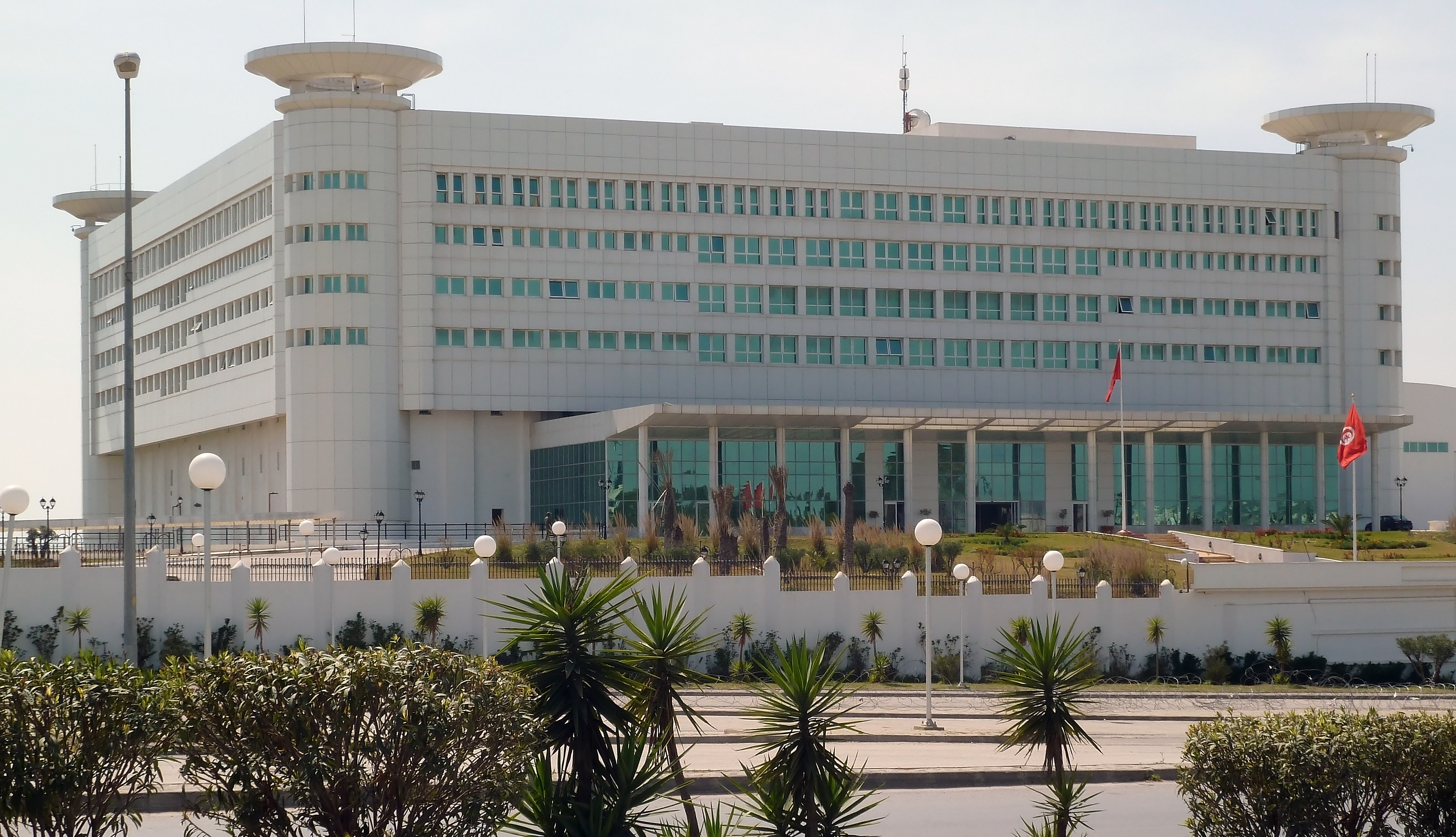 Kantor pusat Télévision Tunisienne sejak Maret 2010