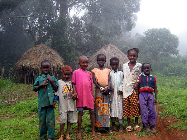 Guinean children, representing the country's youthful population and ethnic diversity.