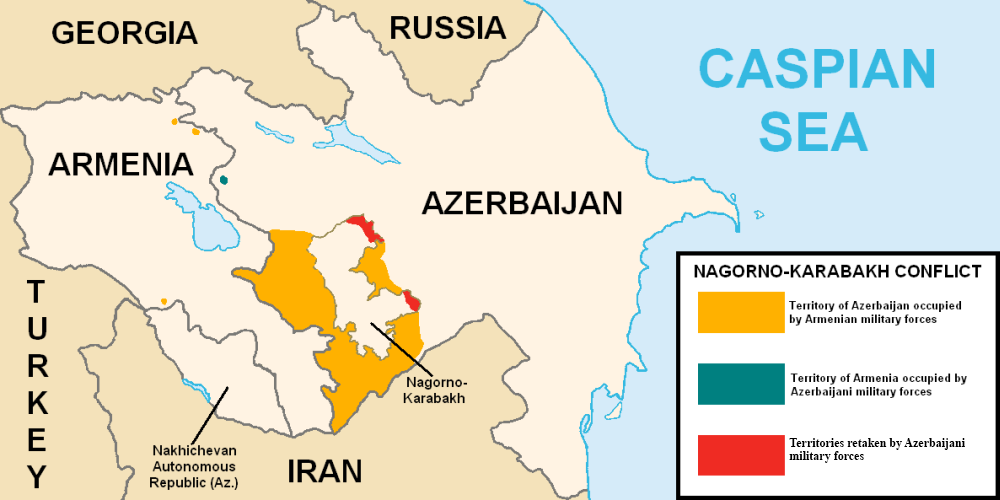 Situasi militer di wilayah Nagorno-Karabakh sebelum Perang Nagorno-Karabakh Kedua