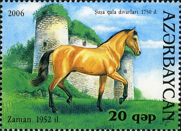 Kuda Karabakh adalah hewan nasional Azerbaijan.