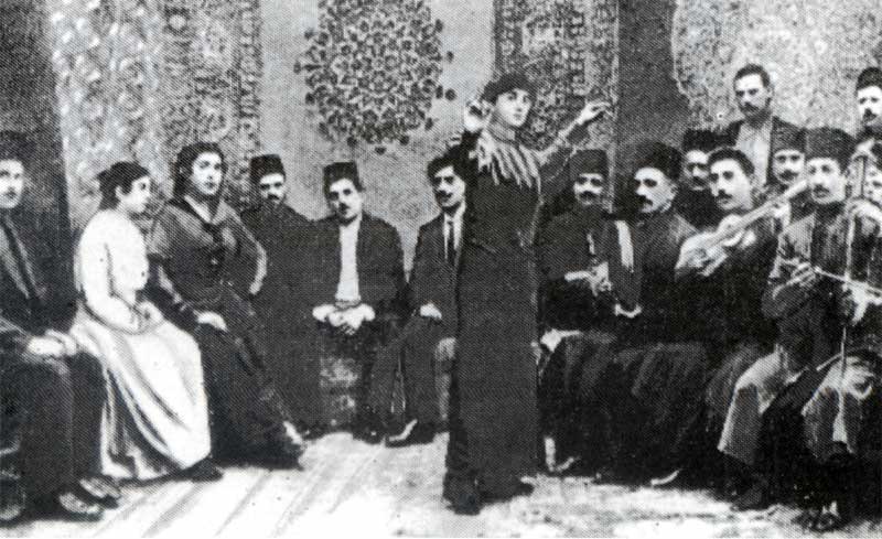 Adegan dari film Azerbaijan In the Kingdom of Oil and Millions, 1916