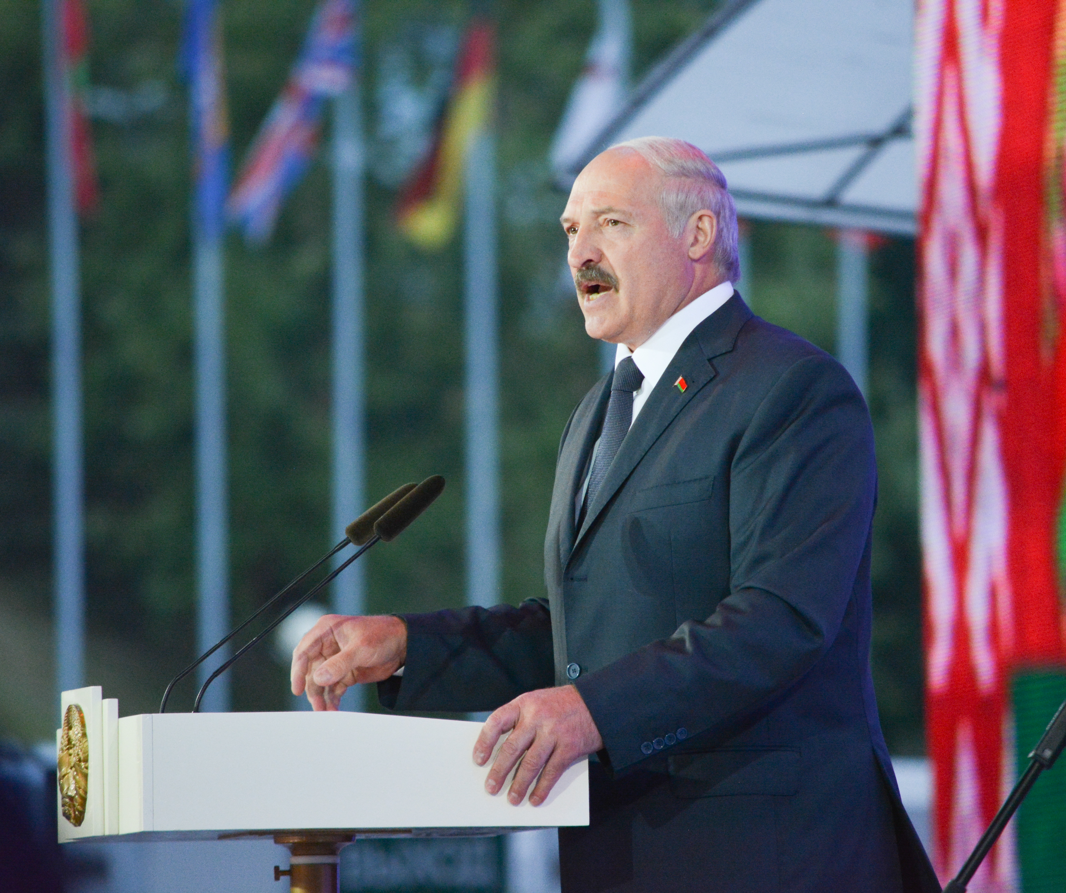 Alexander Lukashenko telah memerintah Belarus sejak 1994.