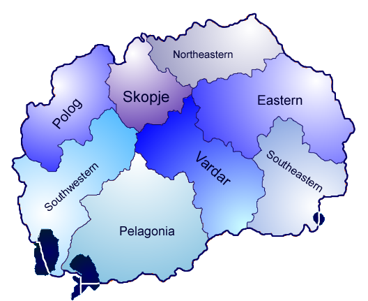 Các vùng thống kê của Bắc Macedonia