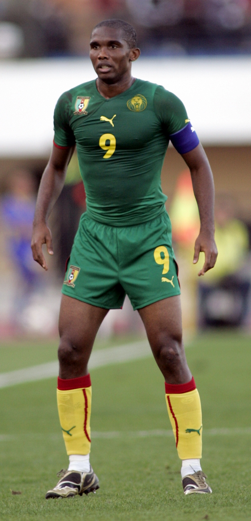 Samuel Eto'o, considered one of Africa's greatest footballers.